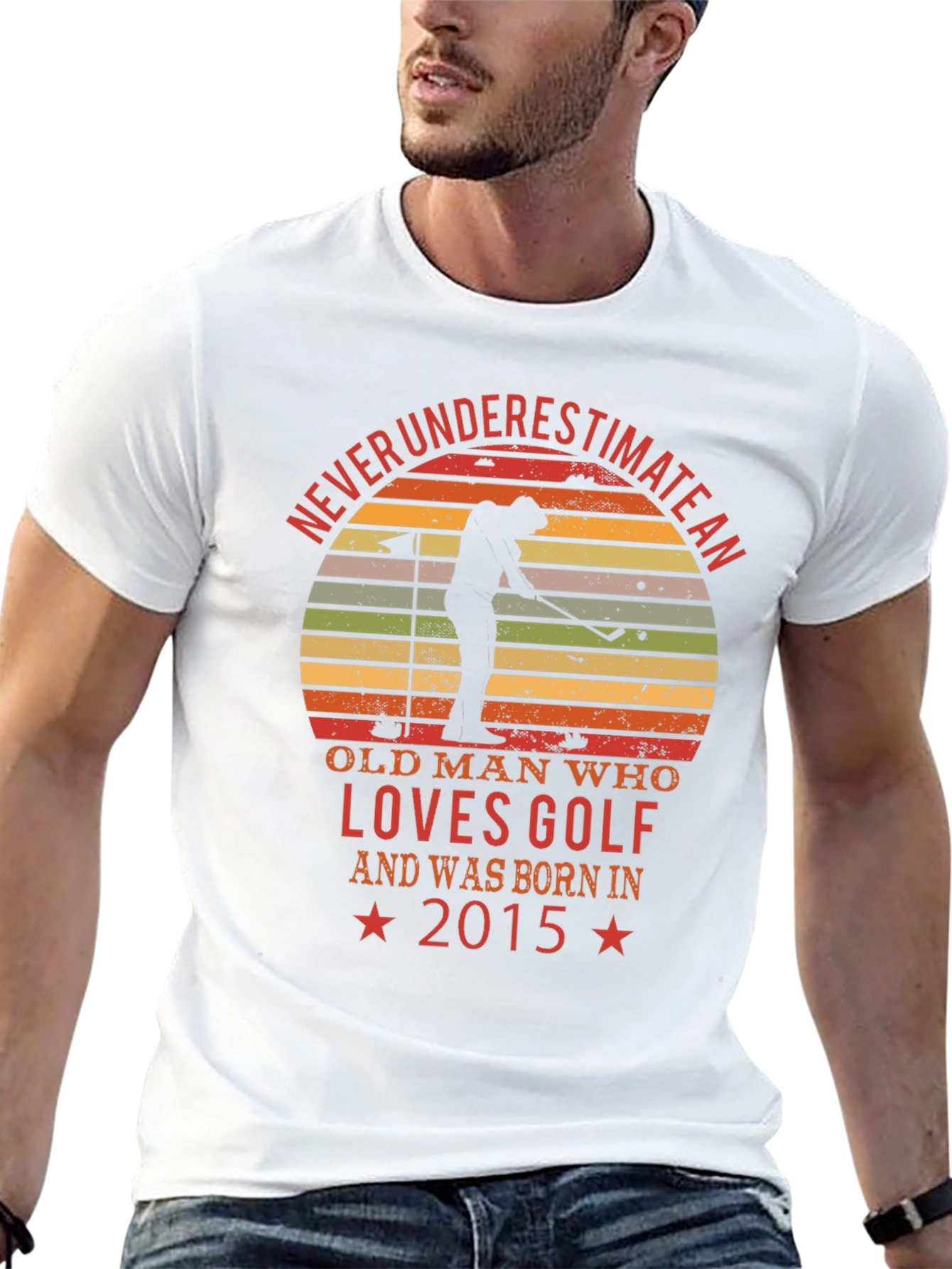 Golf Lover 2015 Birthday T-Shirt