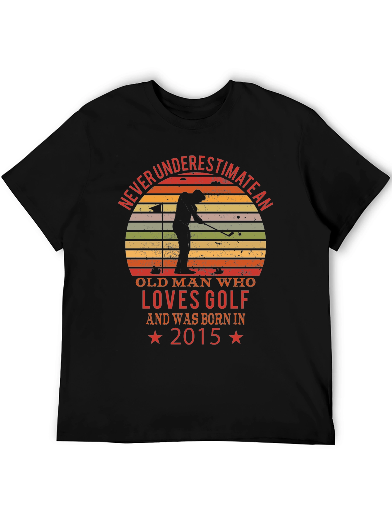 Golf Lover 2015 Birthday T-Shirt