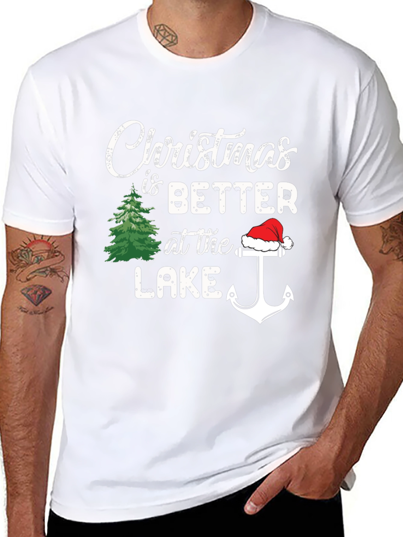 Christmas at the Lake Graphic Tee