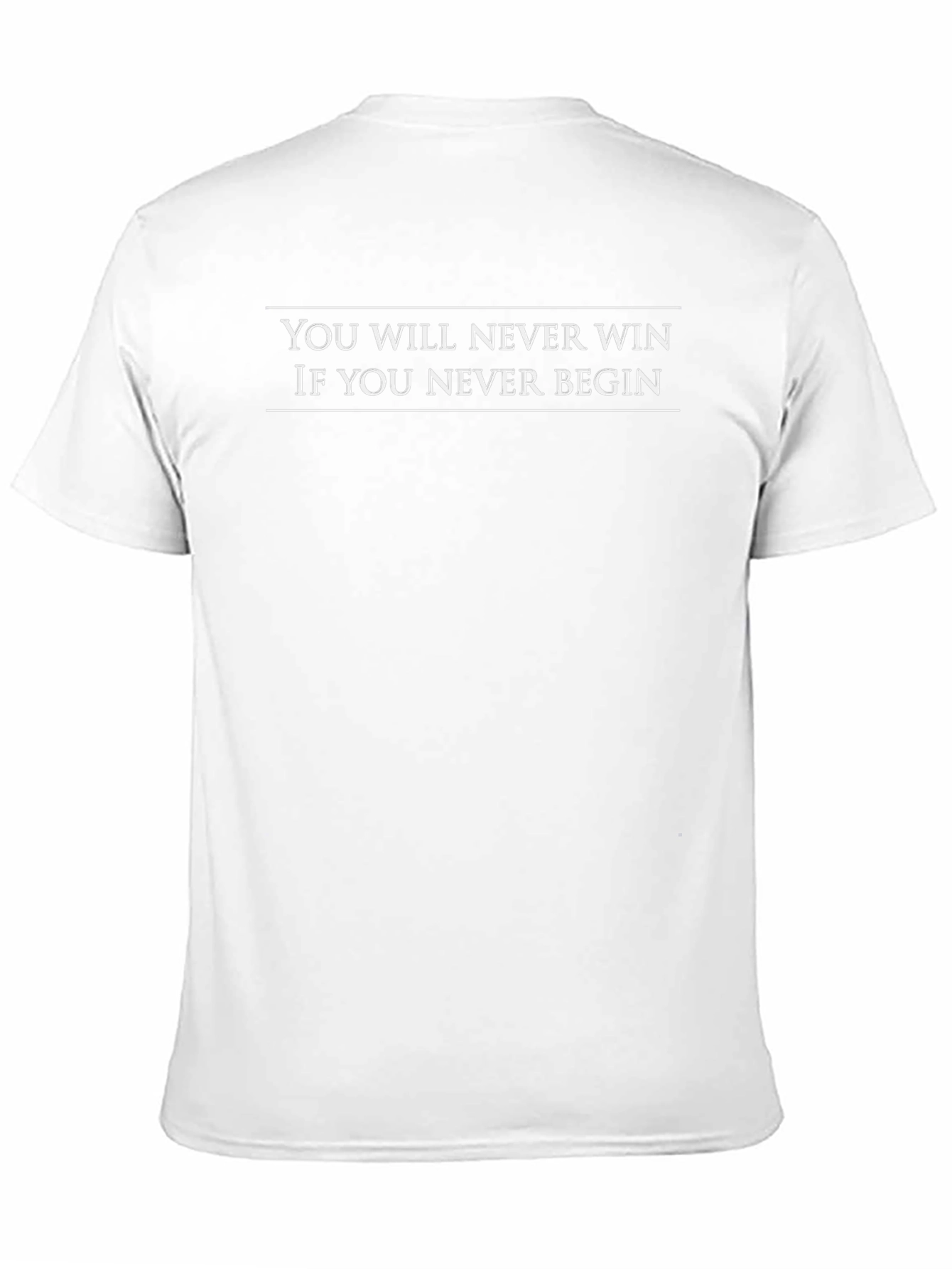 Motivational Quote Graphic T-Shirt