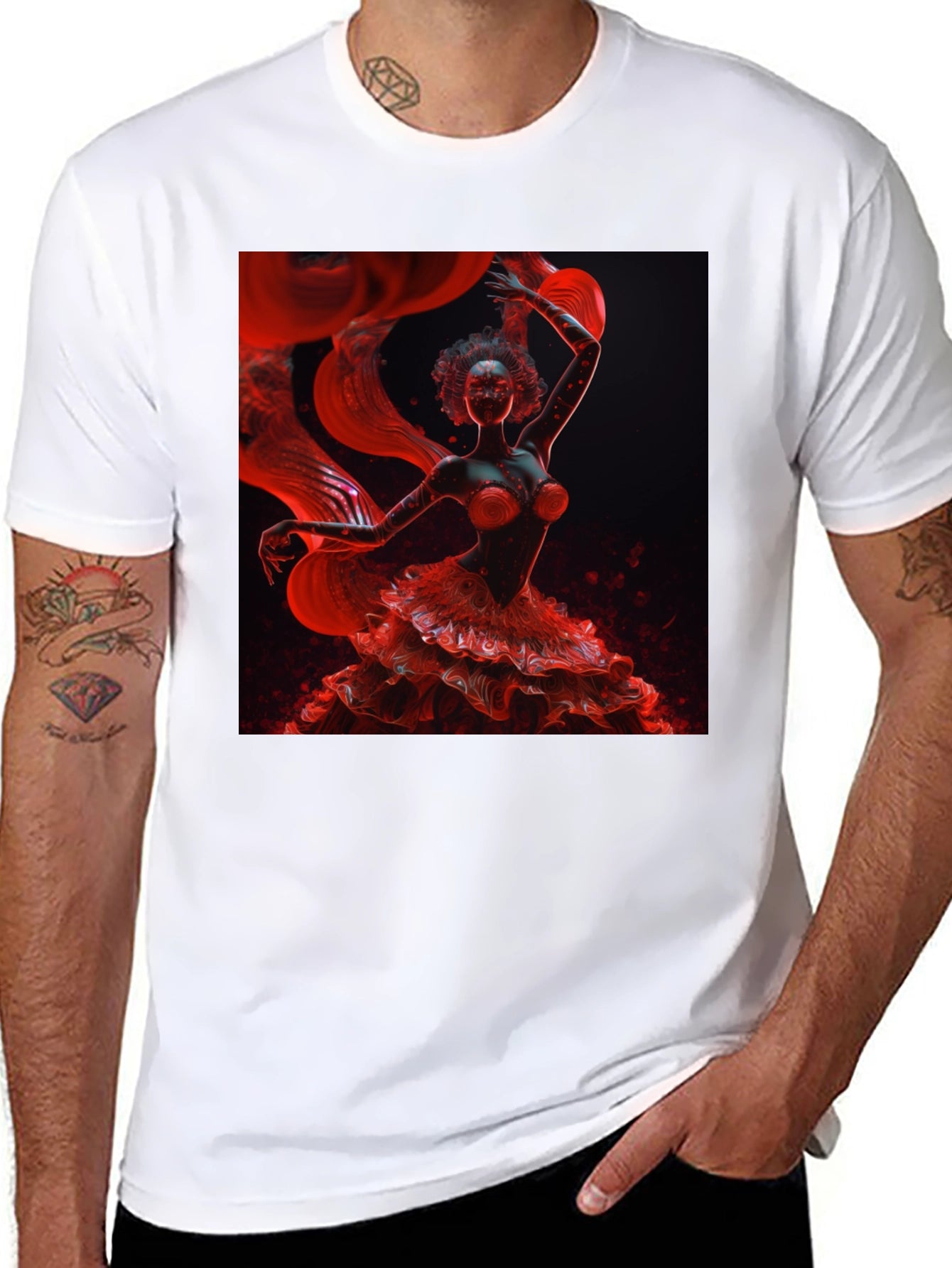 Flamenco Dancer Graphic Tee