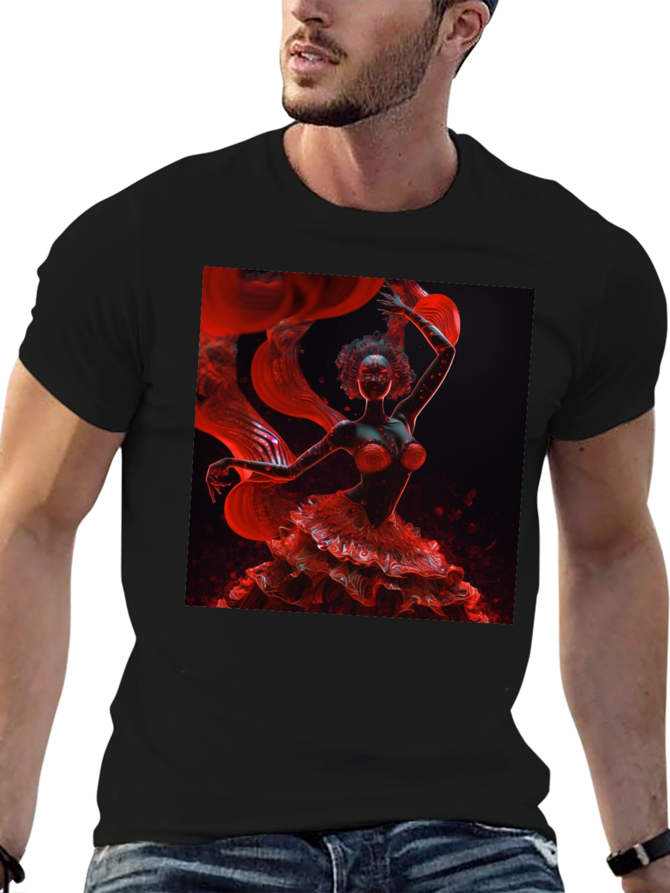 Flamenco Dancer Graphic Tee