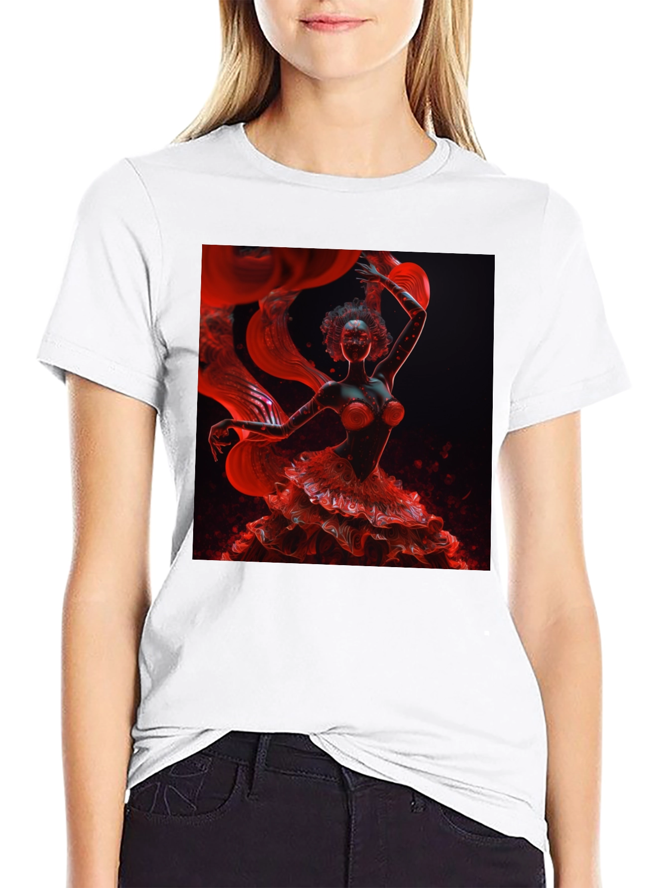 Flamenco Dancer Graphic Tee