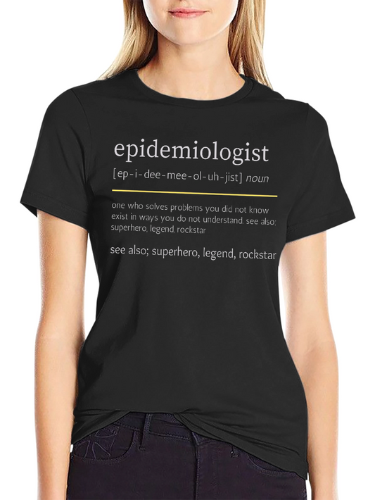 Epidemiologist Definition T-Shirt - Science Gift