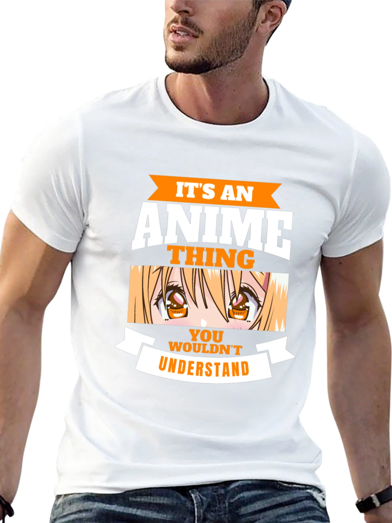 Anime Thing Graphic Tee - Black
