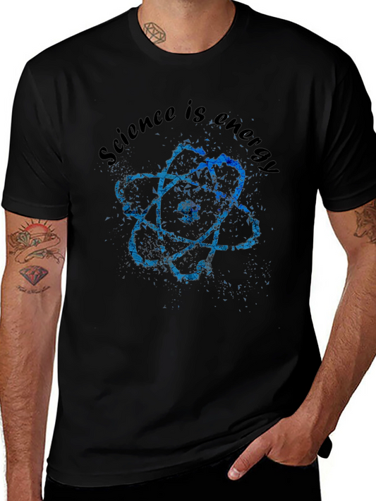Science is Energy Graphic Tee - Black