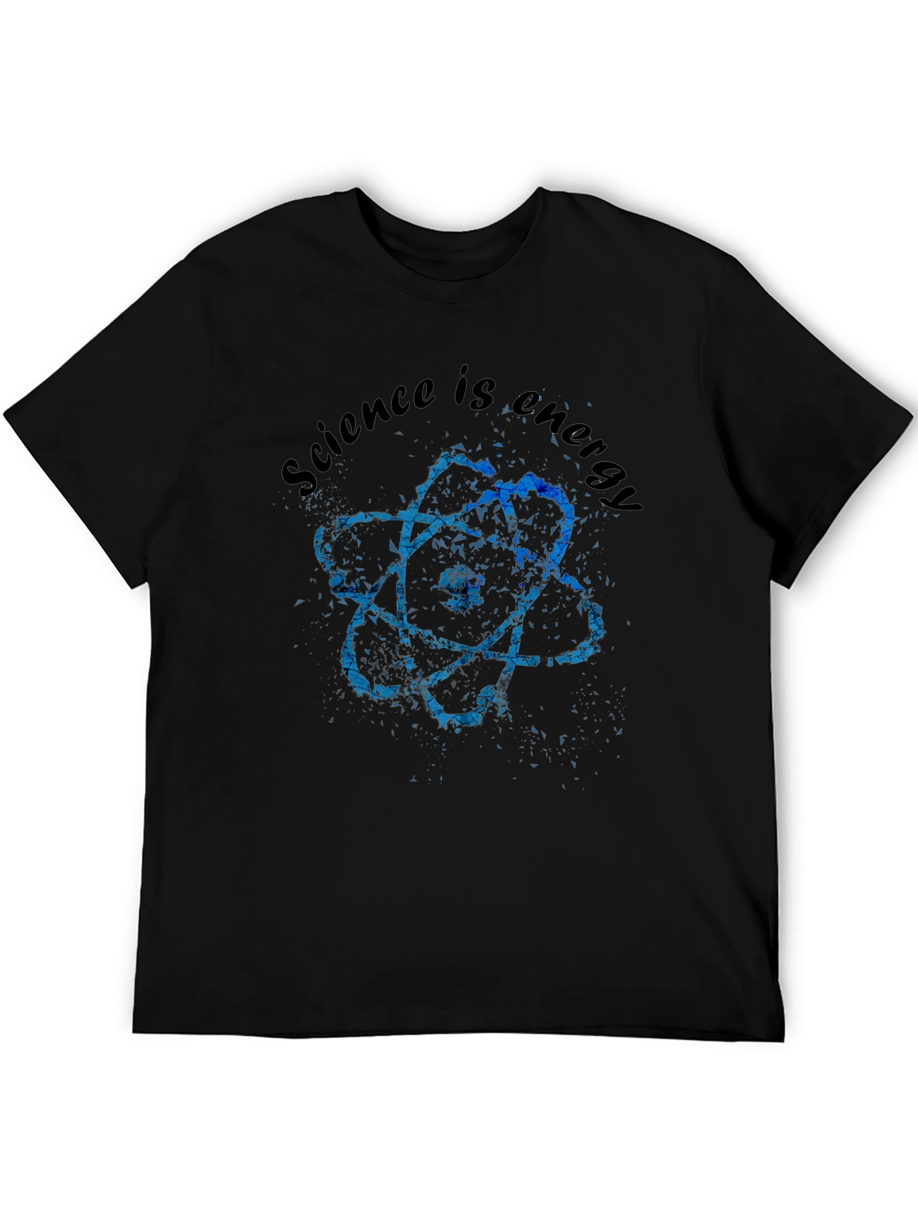 Science is Energy Graphic Tee - Black