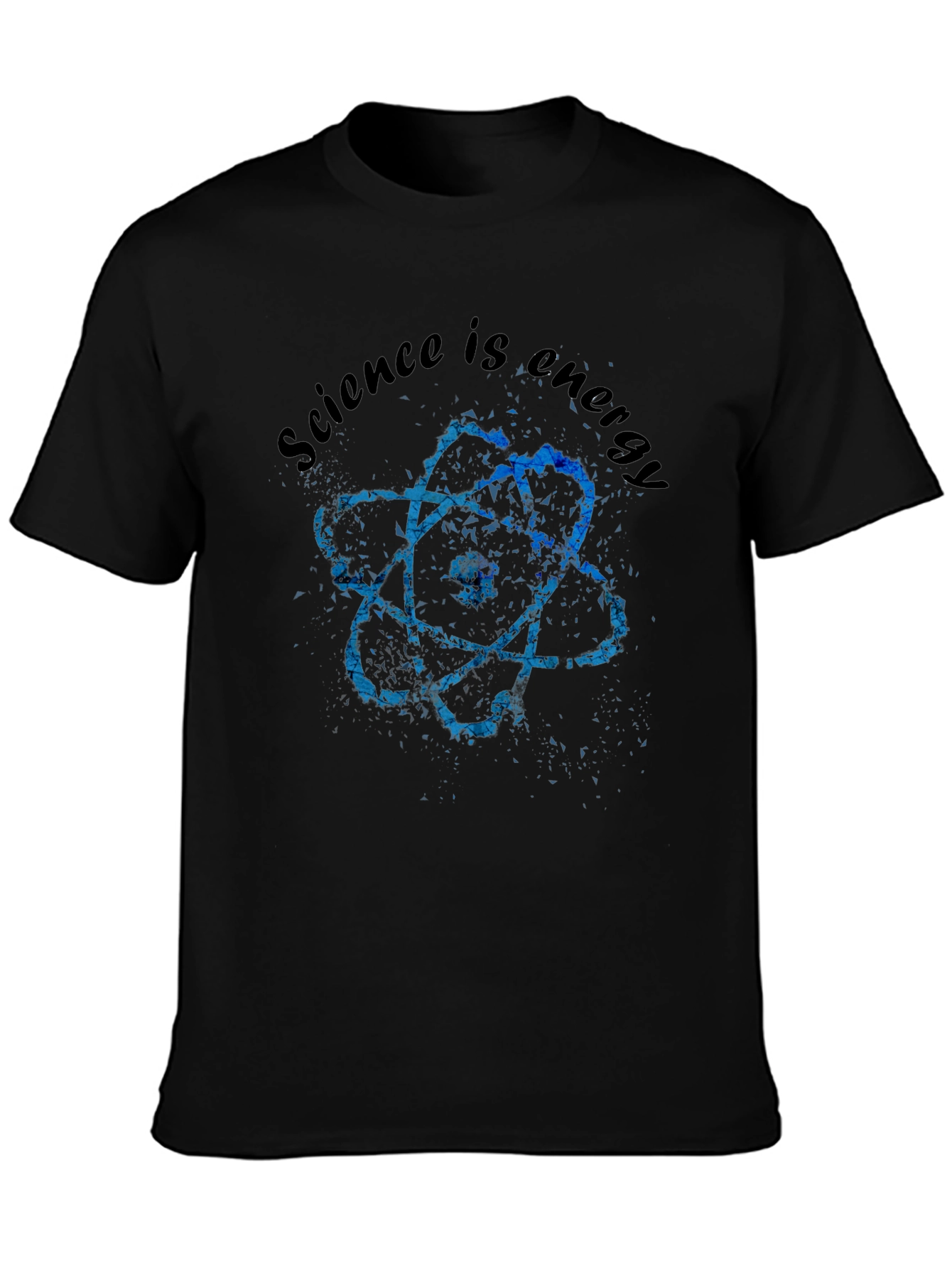 Science is Energy Graphic Tee - Black