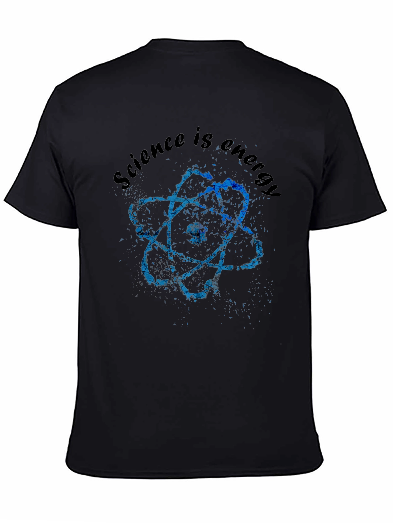 Science is Energy Graphic Tee - Black