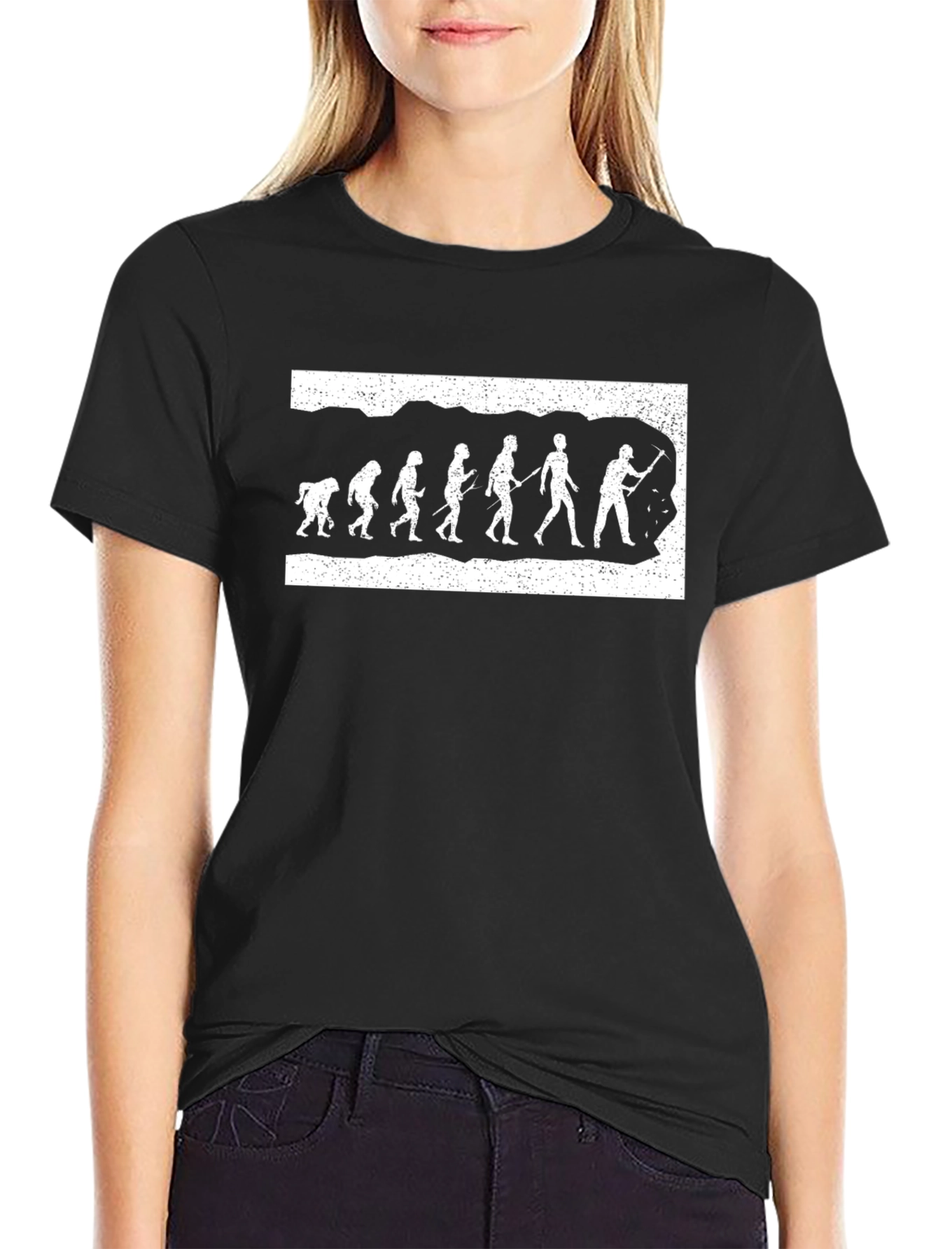 Evolution of Miner Funny T-Shirt