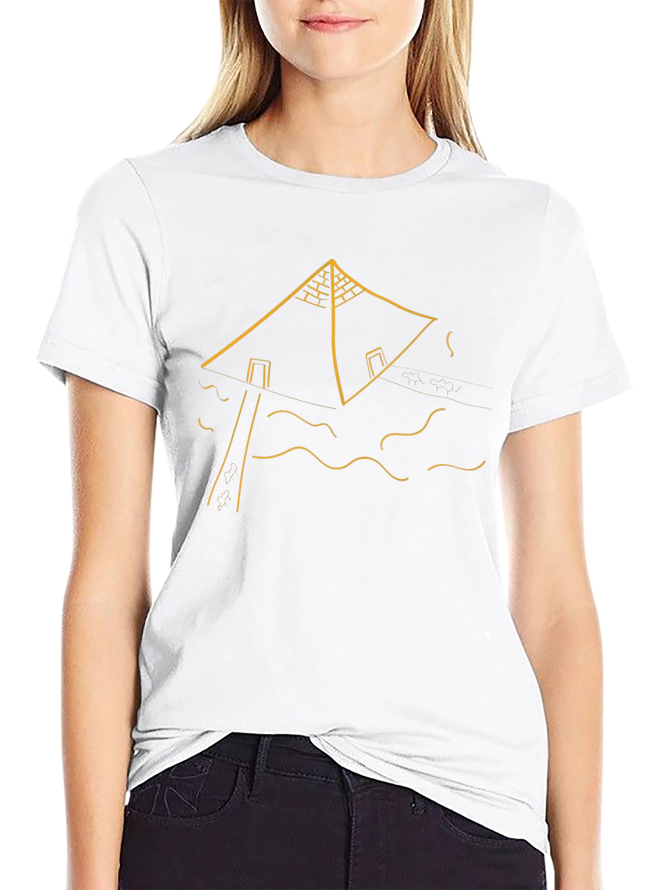 Egyptian Pyramid Graphic Tee