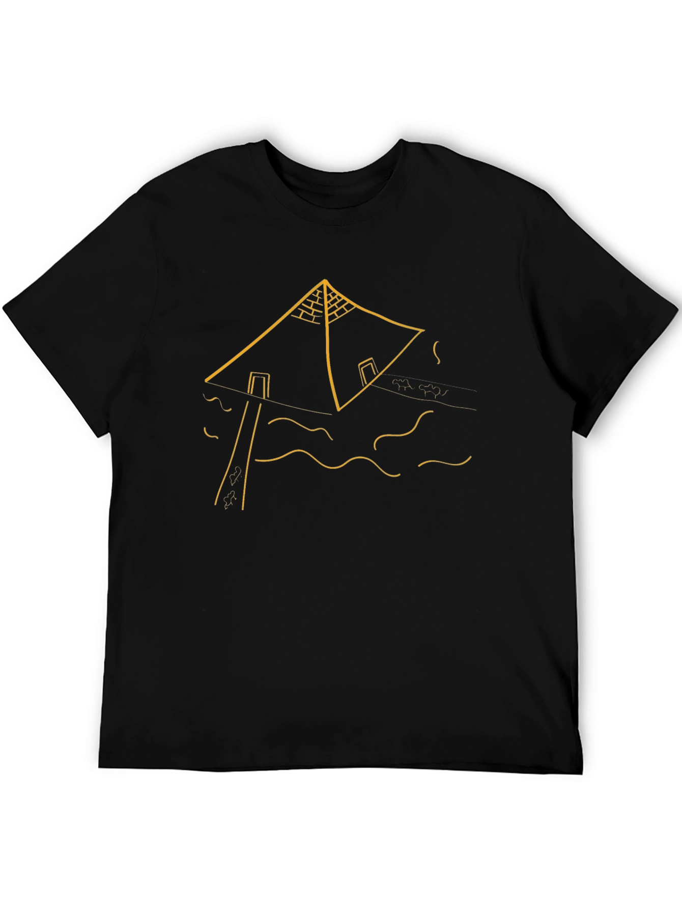 Egyptian Pyramid Graphic Tee