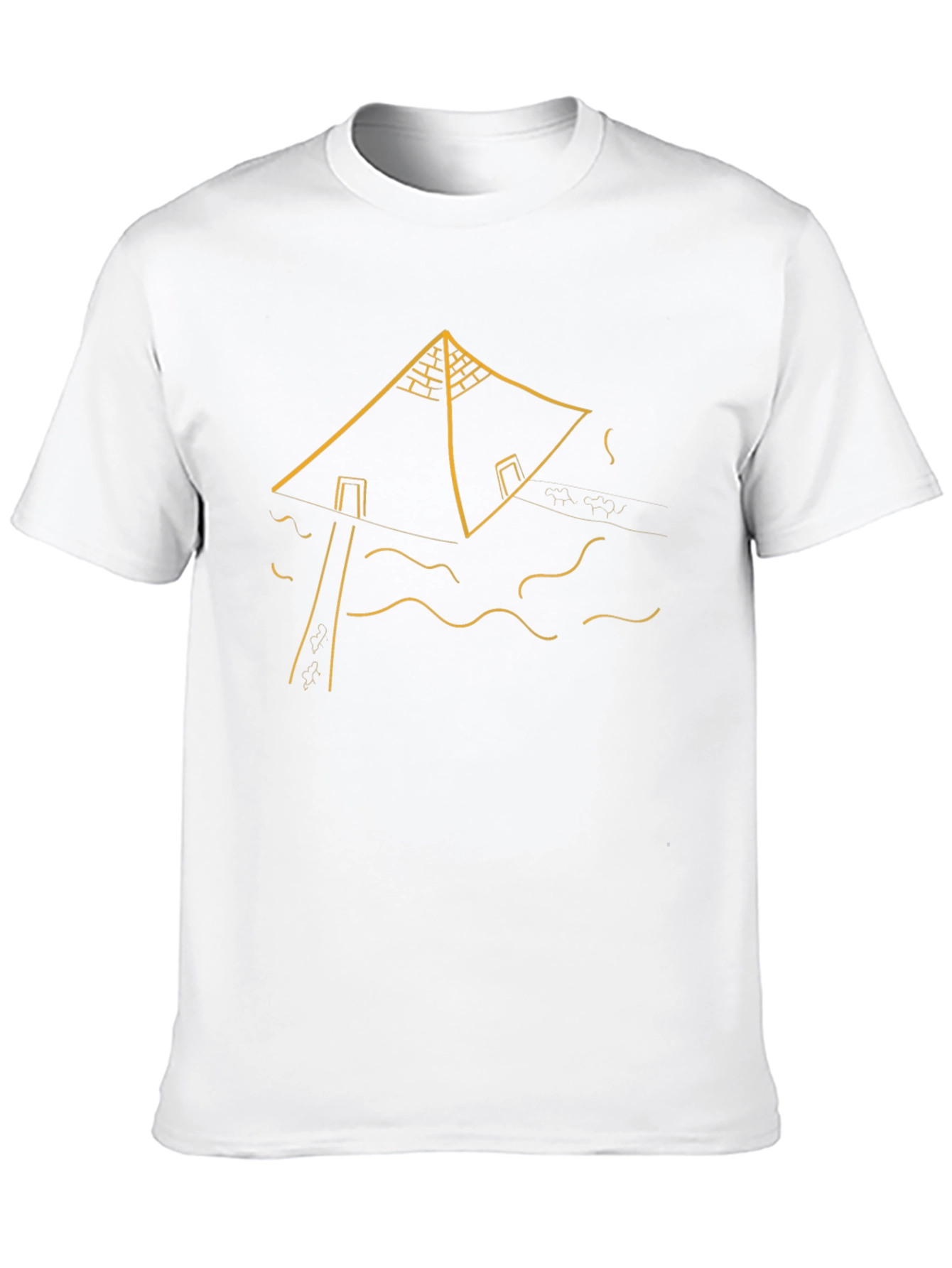 Egyptian Pyramid Graphic Tee