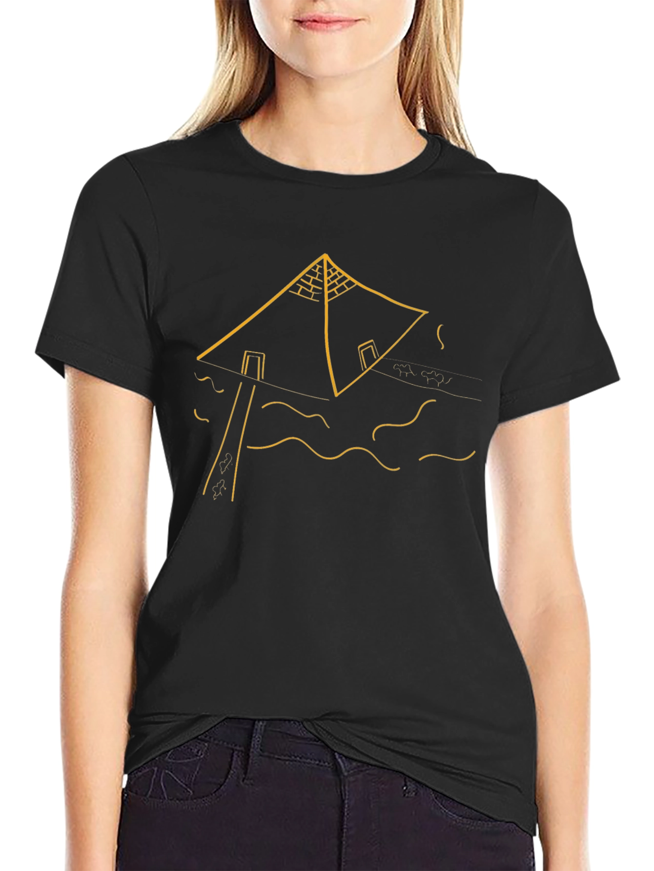 Egyptian Pyramid Graphic Tee