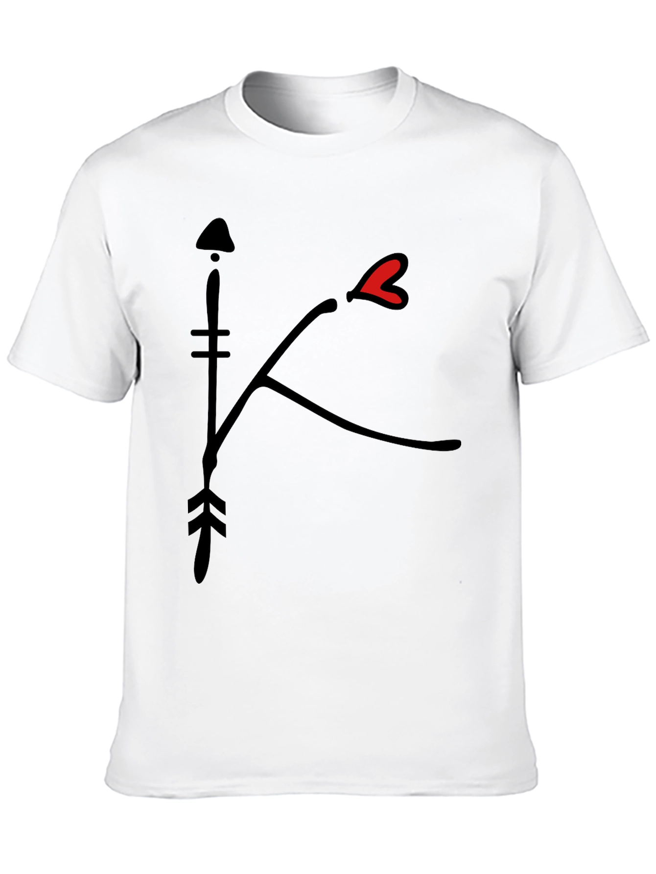 Arrow Heart T-Shirt - Cupids Love Tee