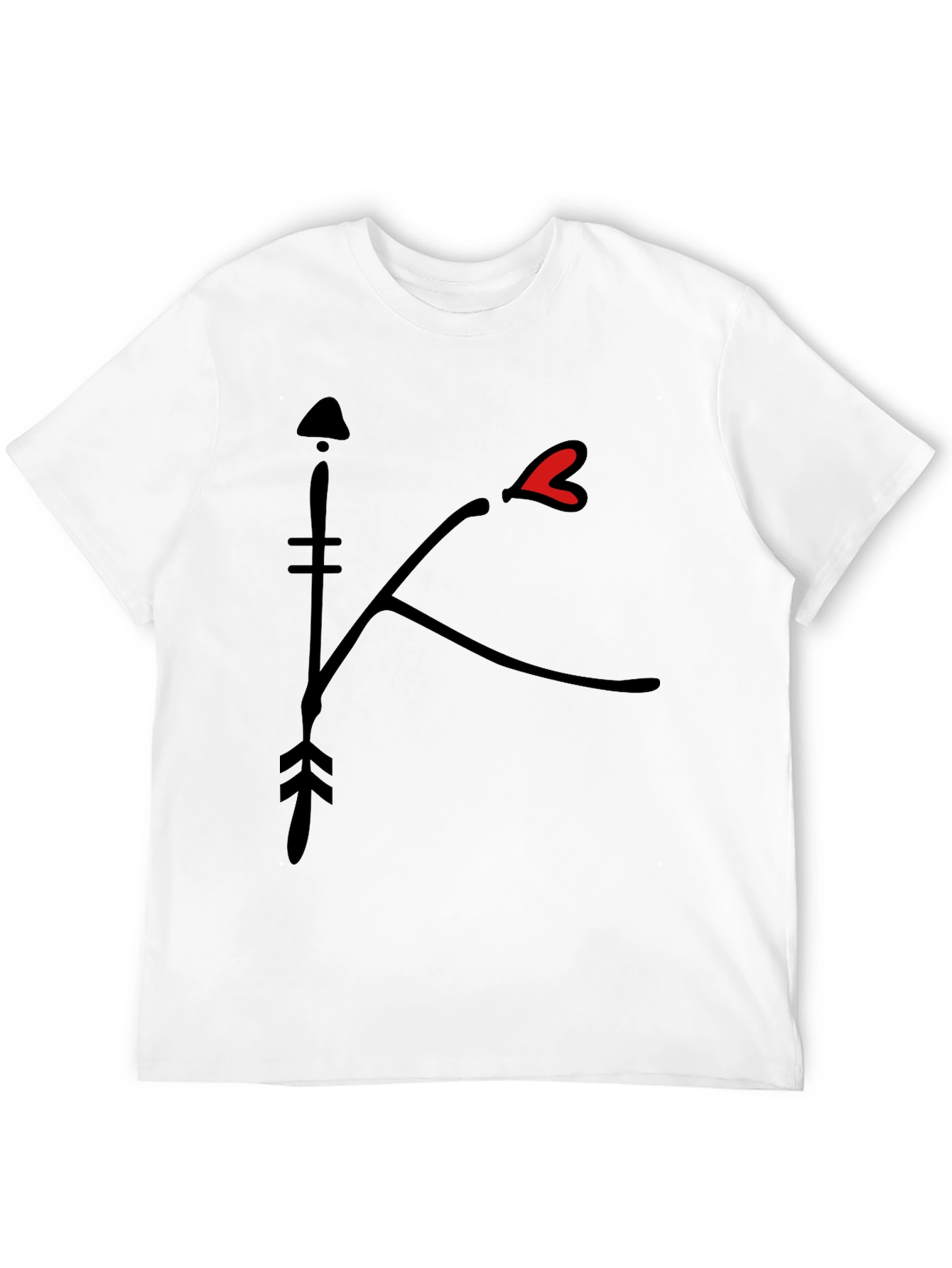 Arrow Heart T-Shirt - Cupids Love Tee