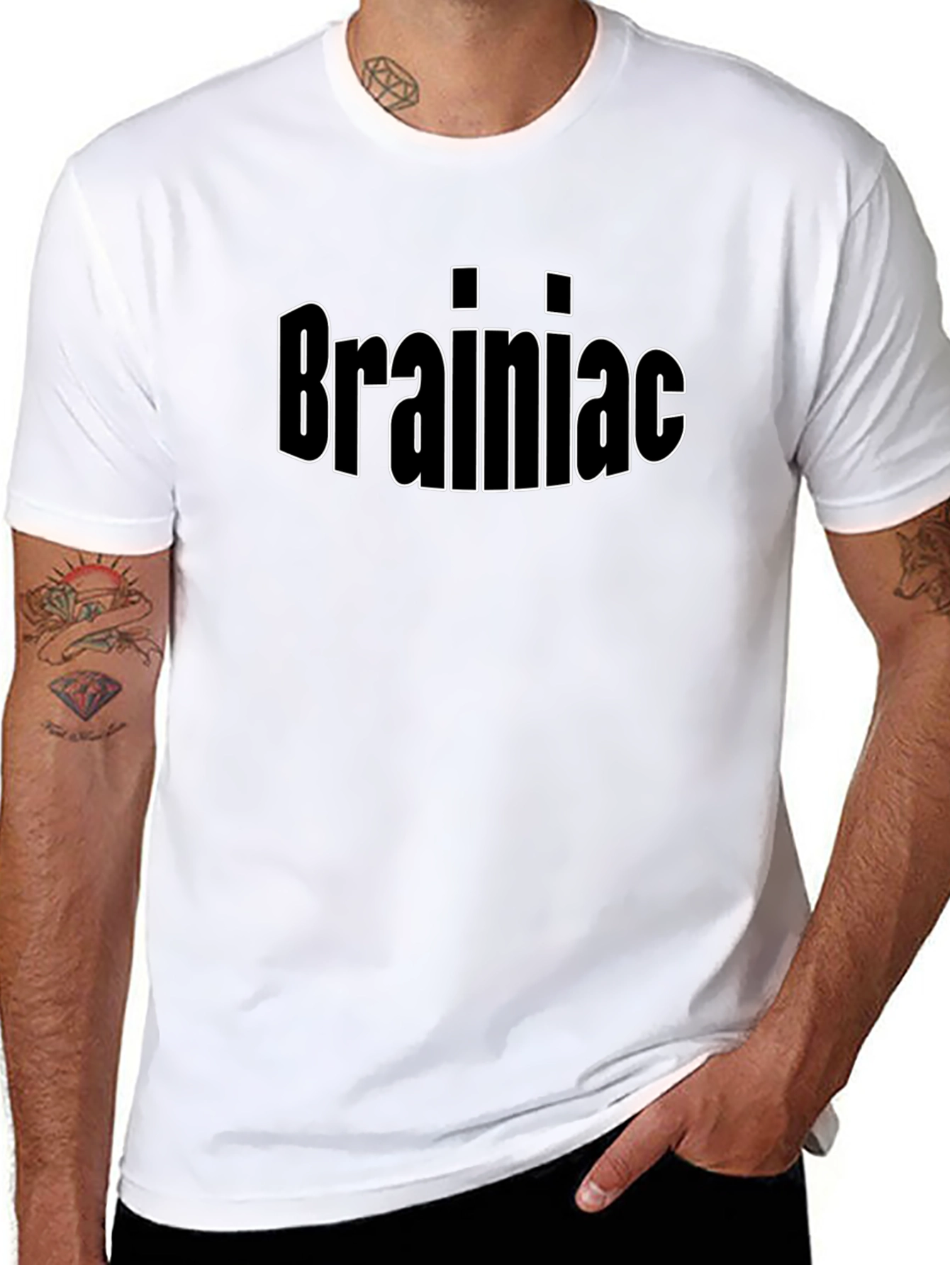 Brainiac Graphic Tee - Black