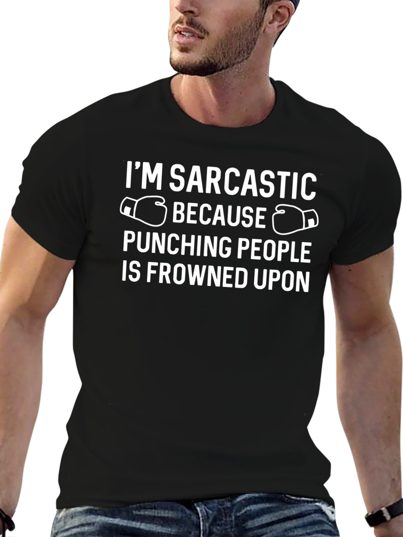 Sarcastic Boxing T-Shirt - Funny Statement Tee