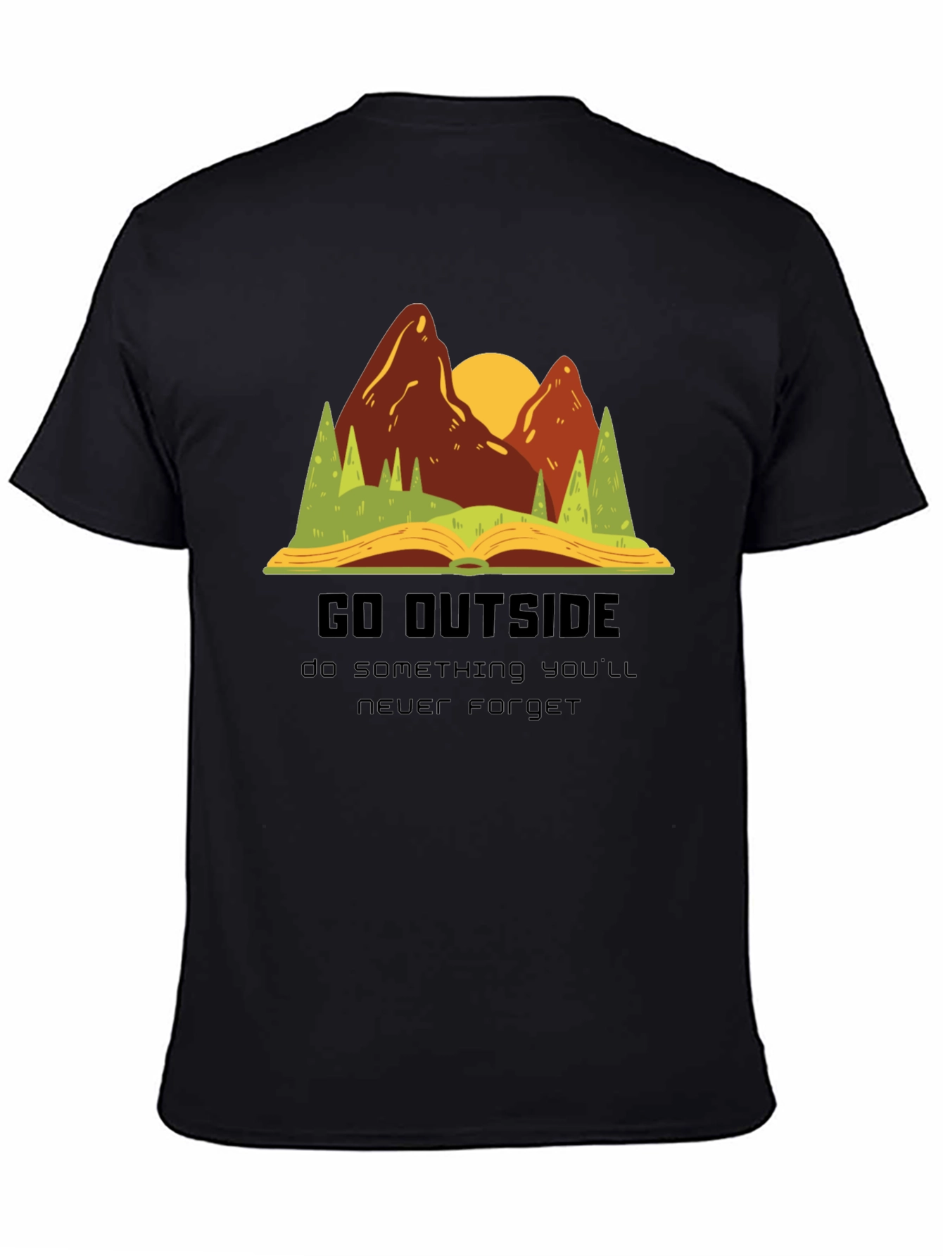 Go Outside T-Shirt - Nature Inspired Graphic Tee
