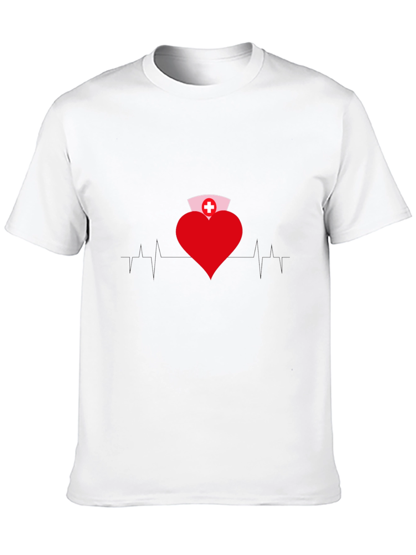 Heart Nurse T-Shirt - Medical Professional Apparel