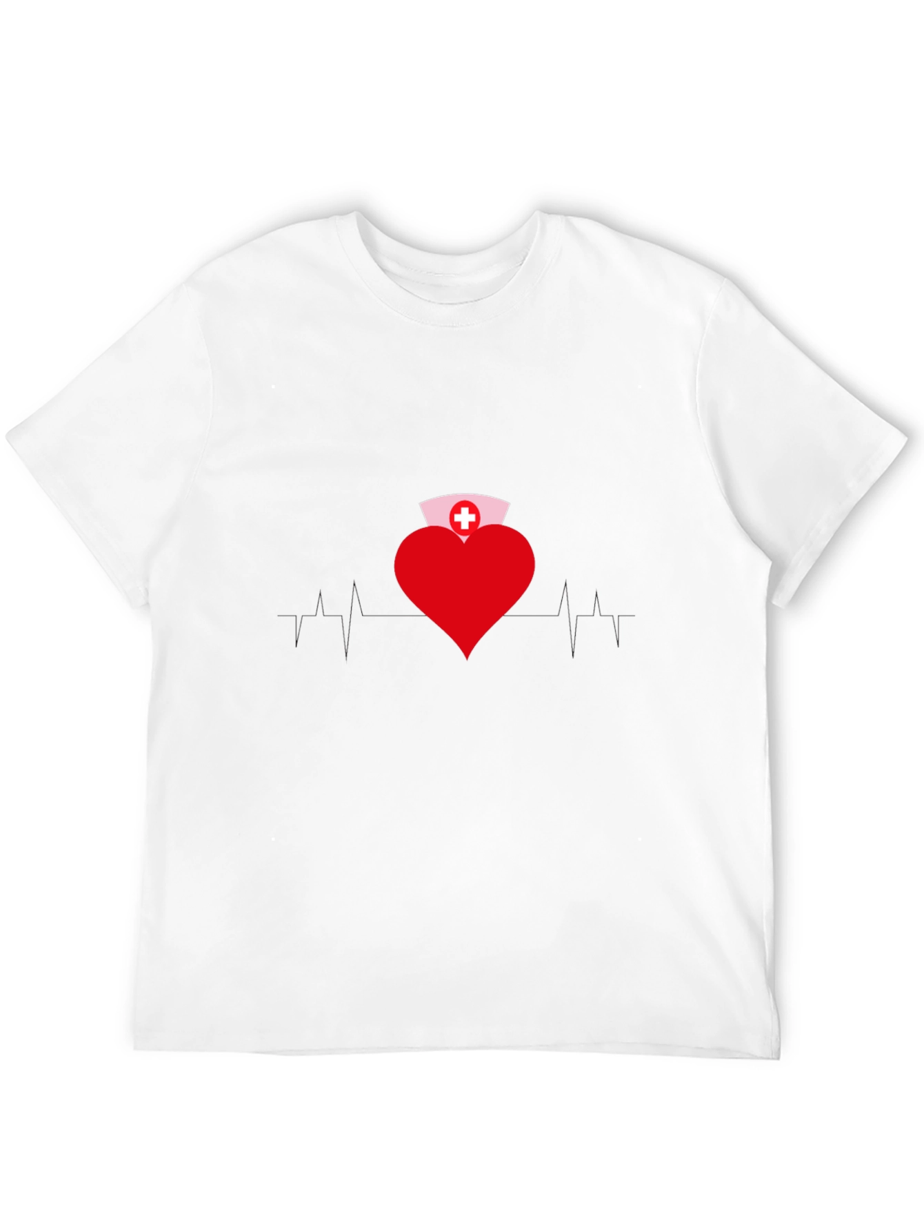 Heart Nurse T-Shirt - Medical Professional Apparel