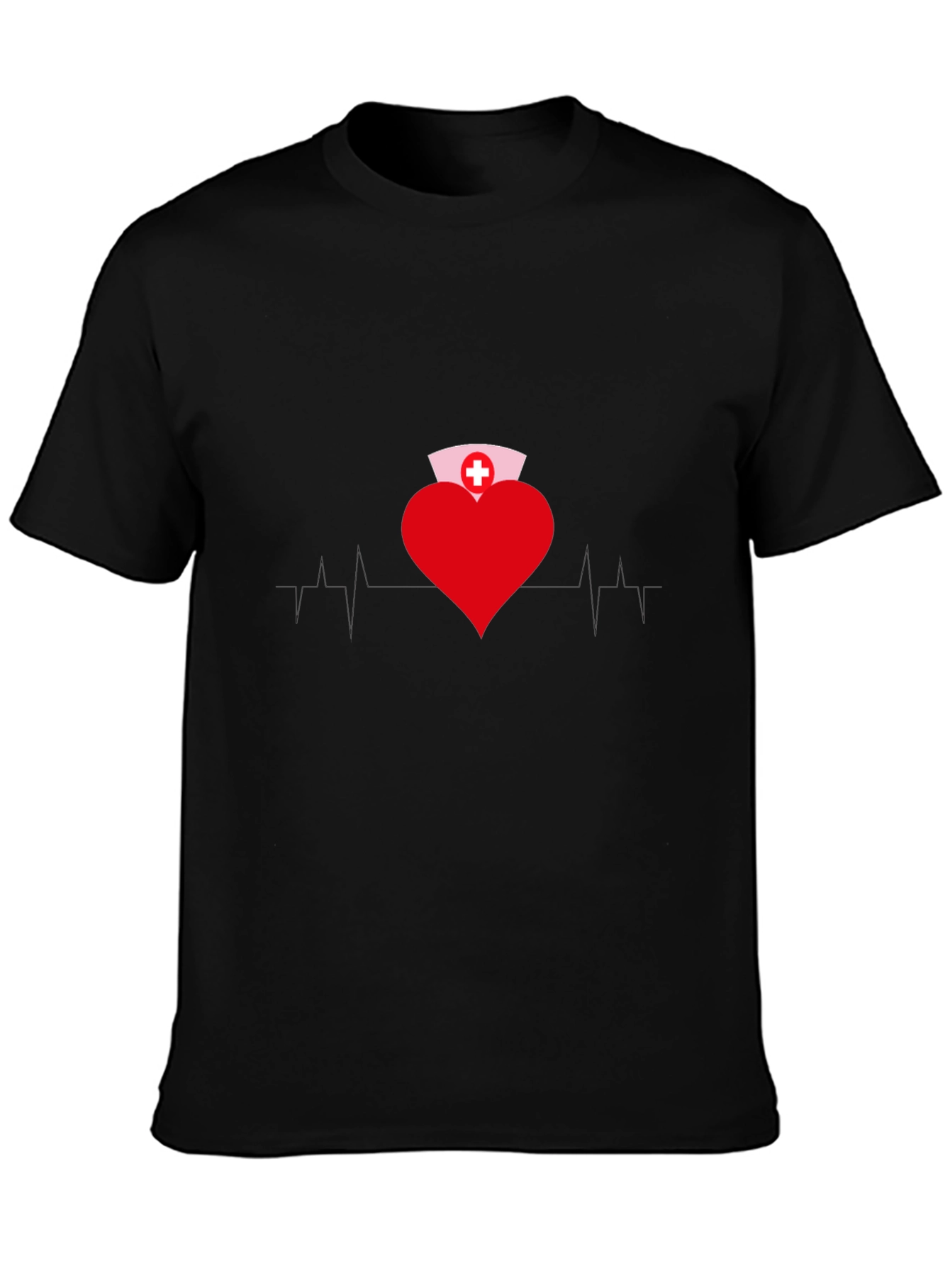 Heart Nurse T-Shirt - Medical Professional Apparel