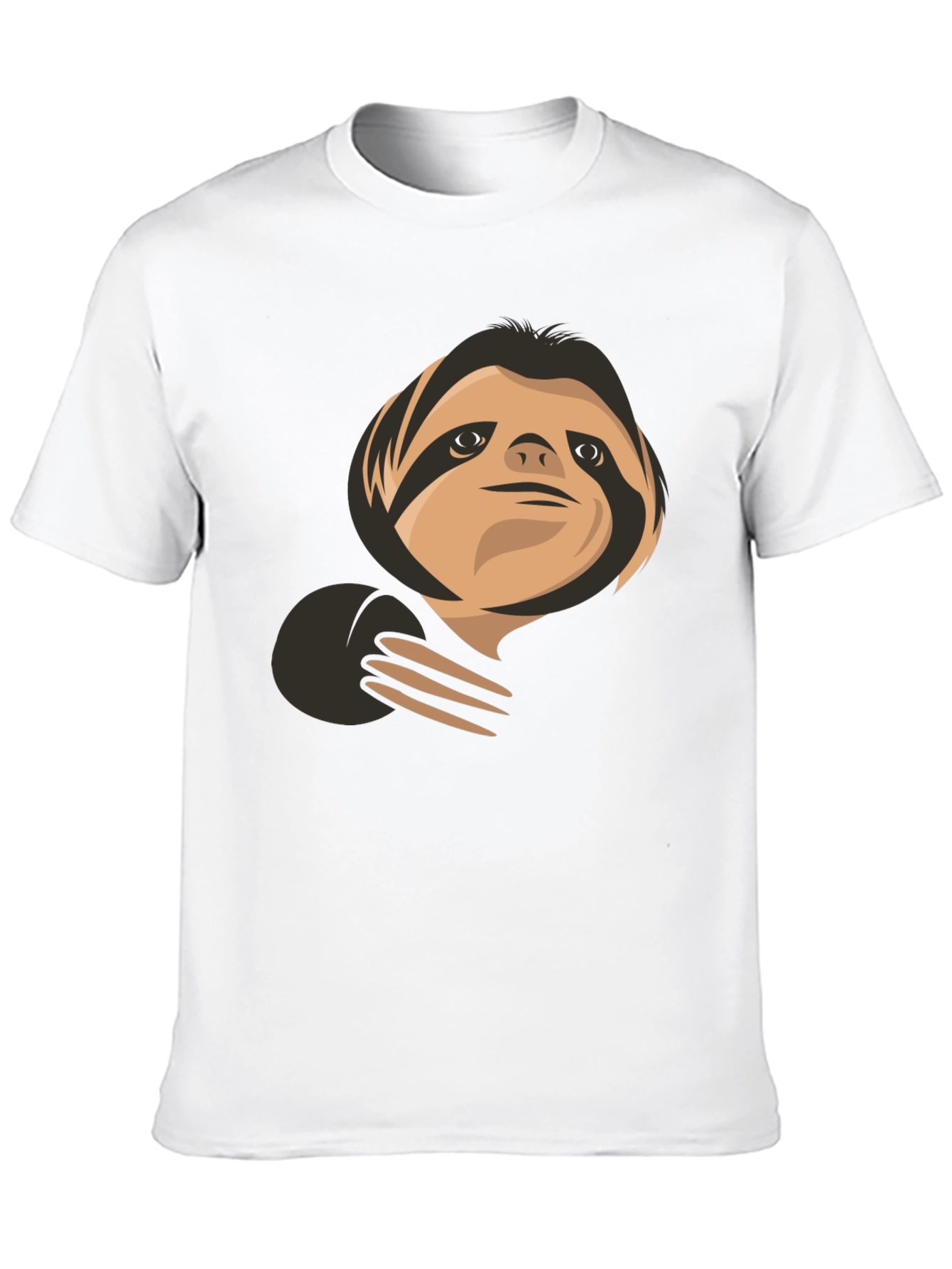 Sloth Graphic Tee - Casual Comfort