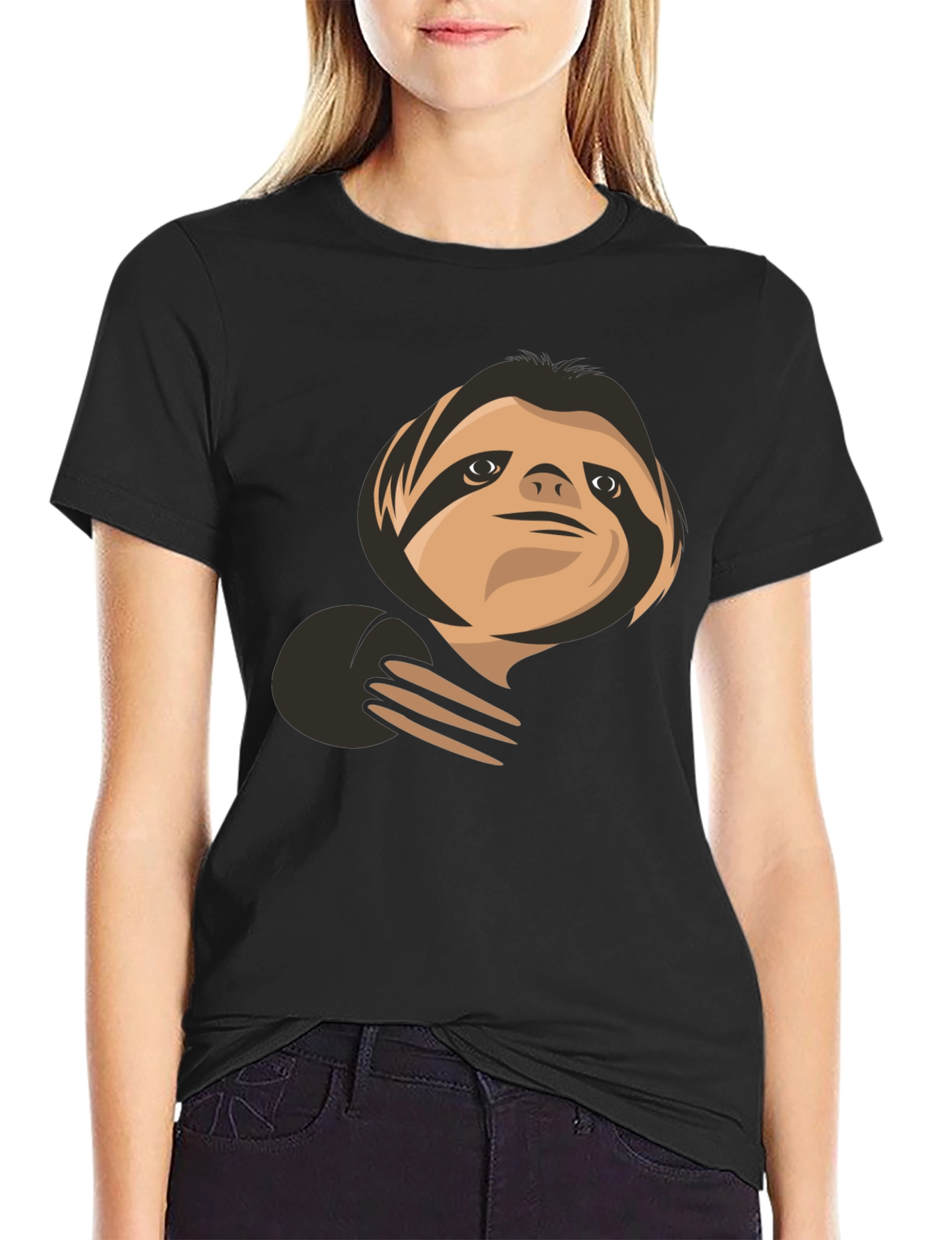 Sloth Graphic Tee - Casual Comfort