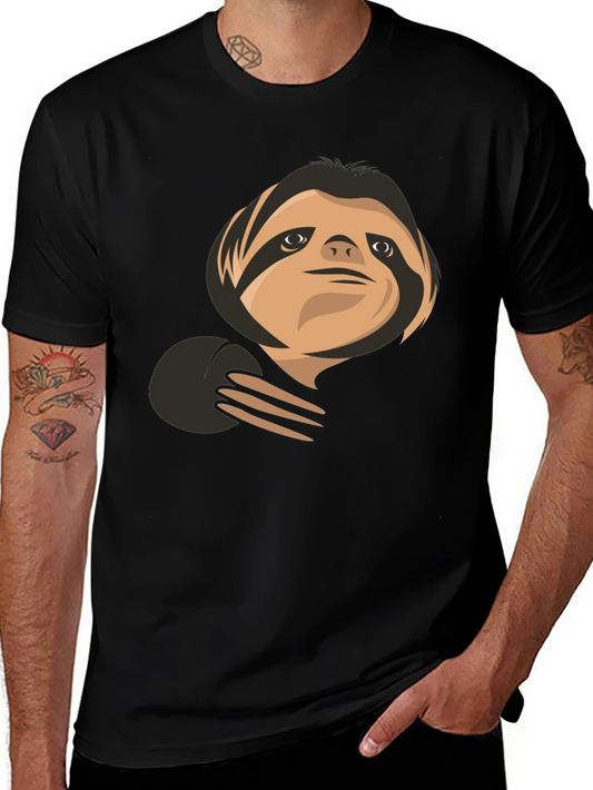 Sloth Graphic Tee - Casual Comfort