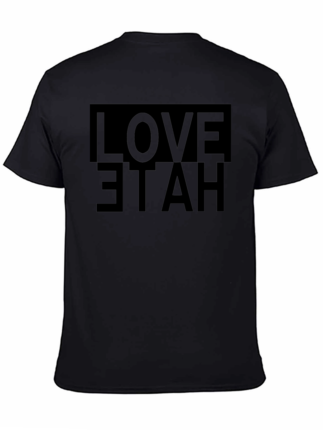Love Hate Graphic Tee - Stylish Streetwear T-Shirt