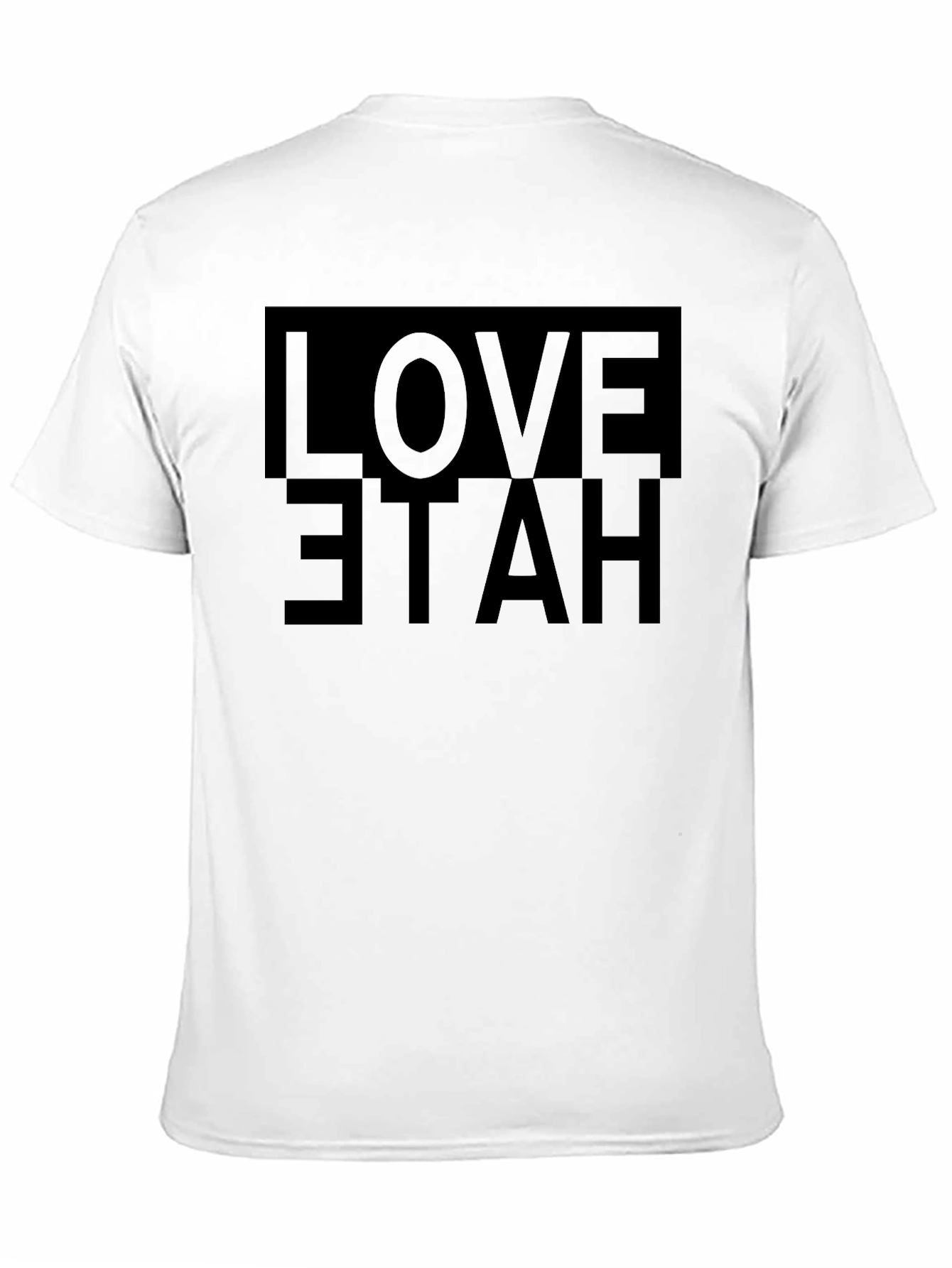 Love Hate Graphic Tee - Stylish Streetwear T-Shirt