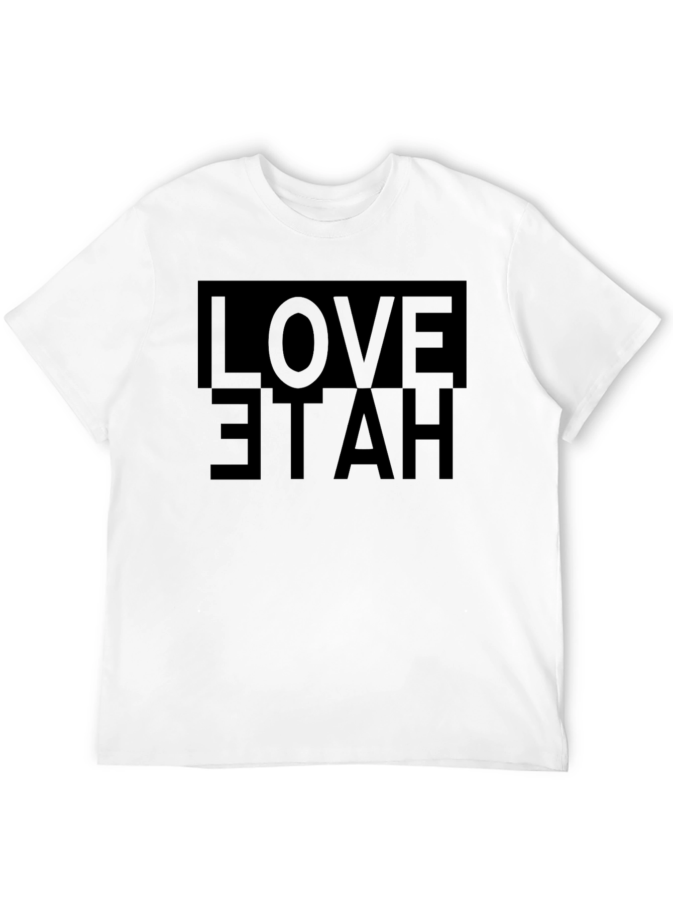 Love Hate Graphic Tee - Stylish Streetwear T-Shirt