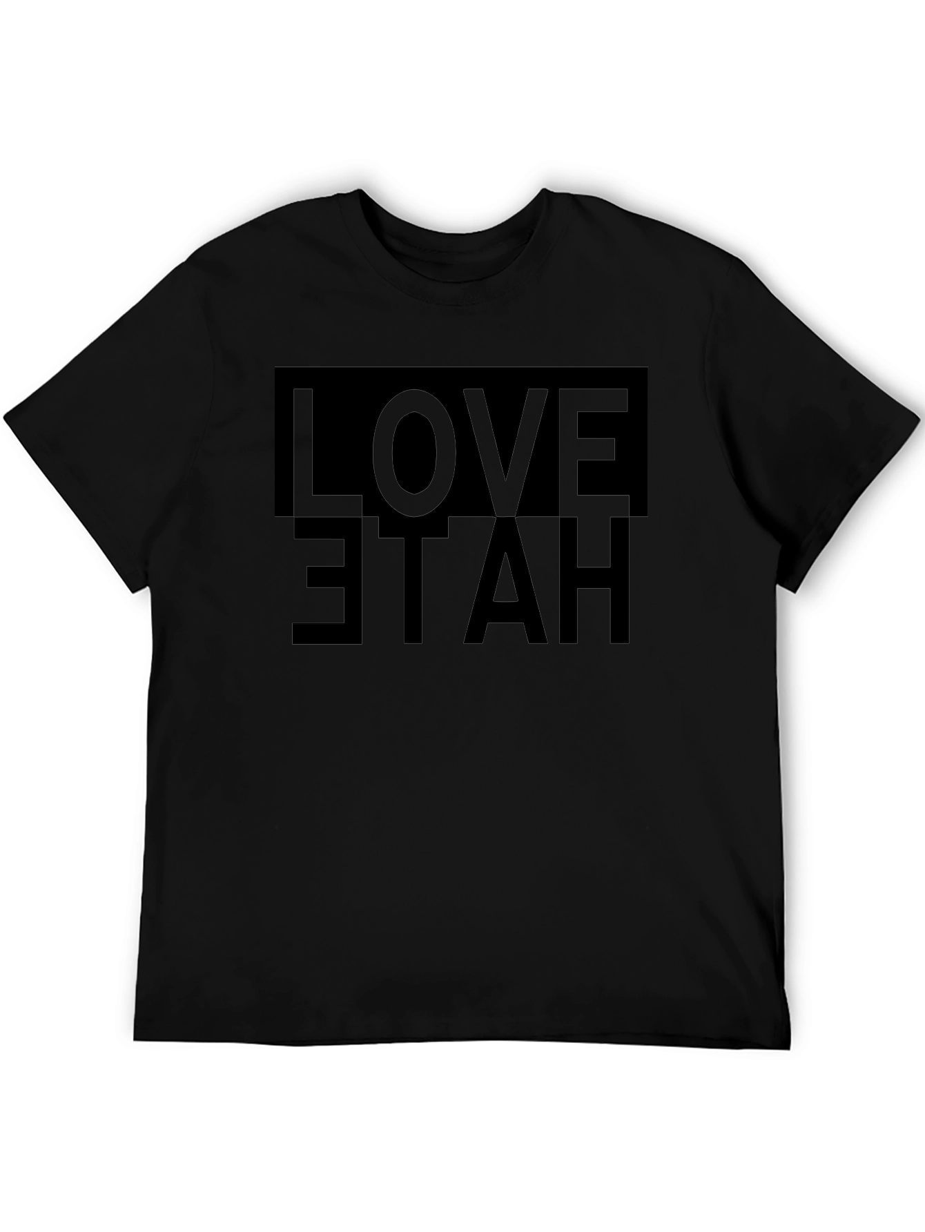 Love Hate Graphic Tee - Stylish Streetwear T-Shirt