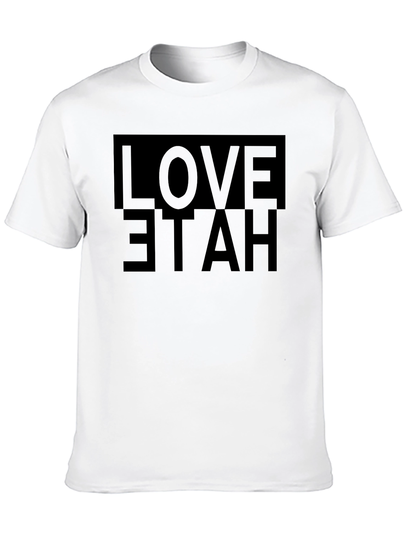 Love Hate Graphic Tee - Stylish Streetwear T-Shirt