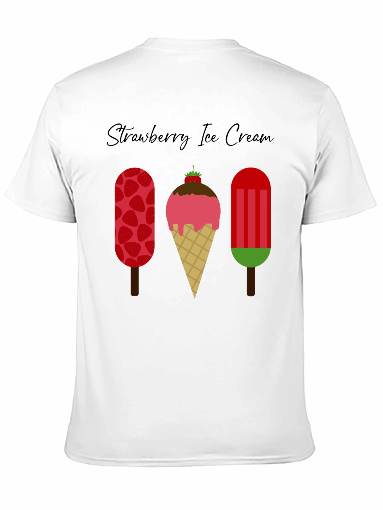 Strawberry Ice Cream T-Shirt