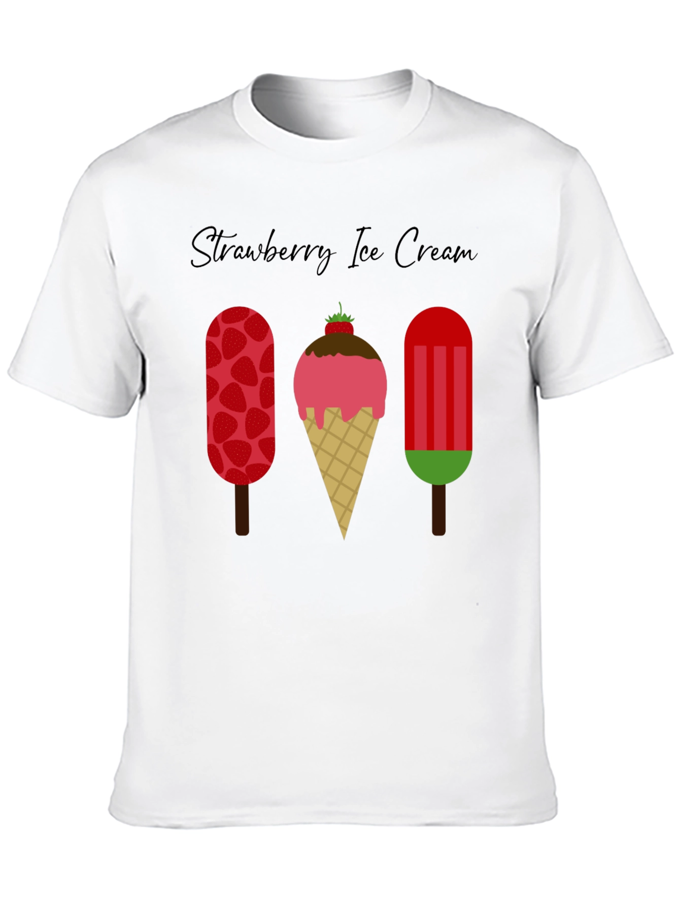Strawberry Ice Cream T-Shirt