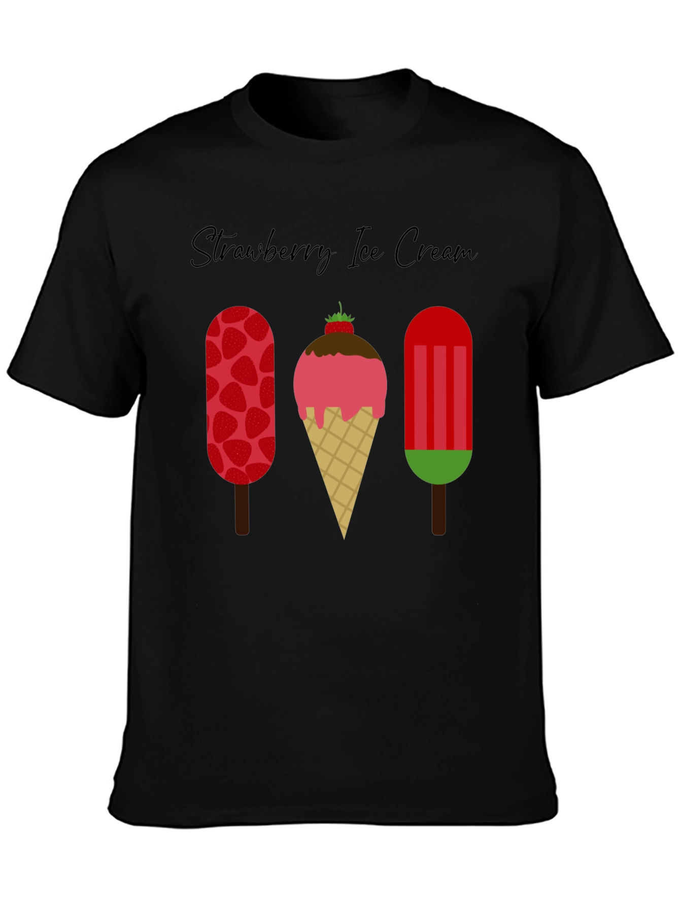 Strawberry Ice Cream T-Shirt