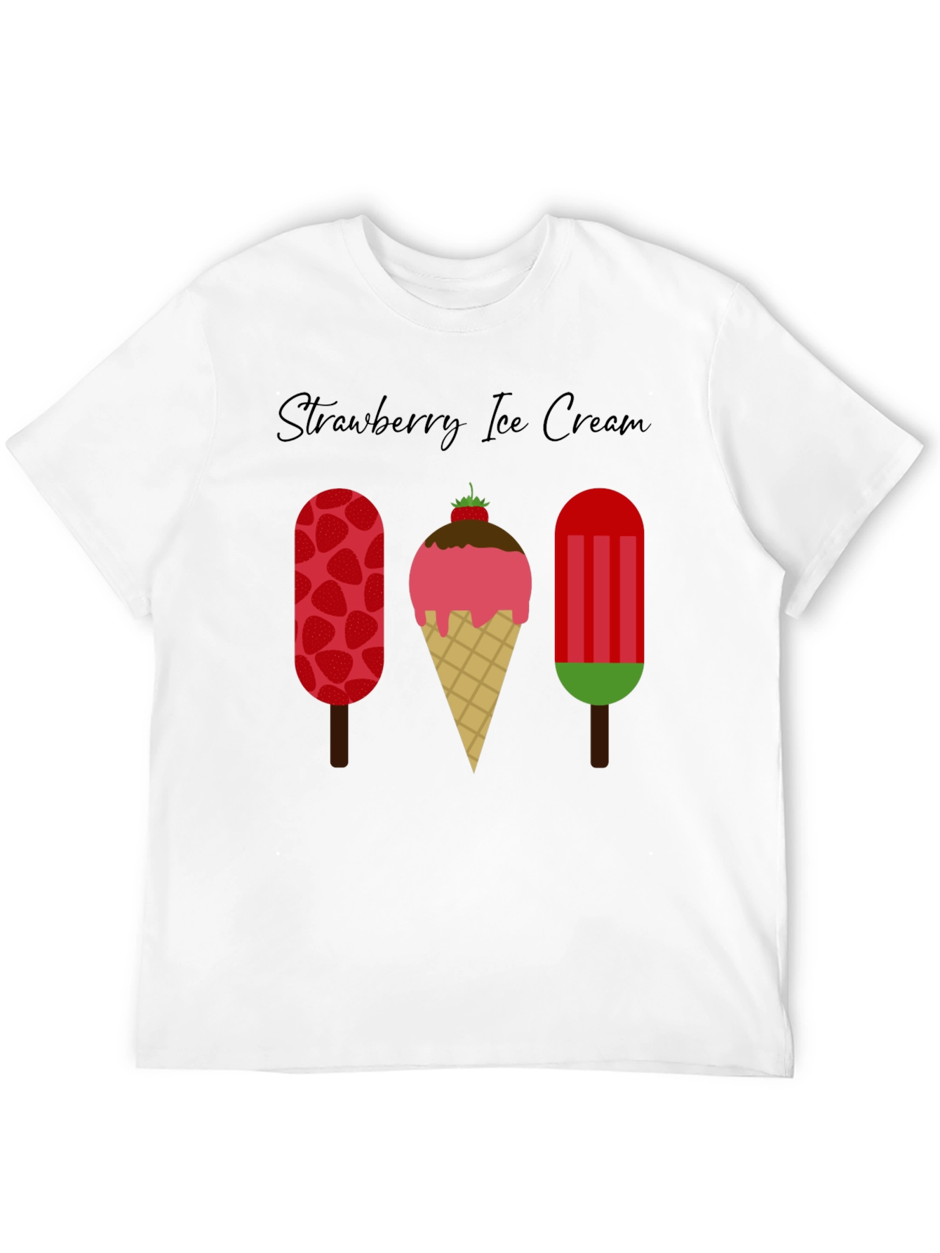 Strawberry Ice Cream T-Shirt