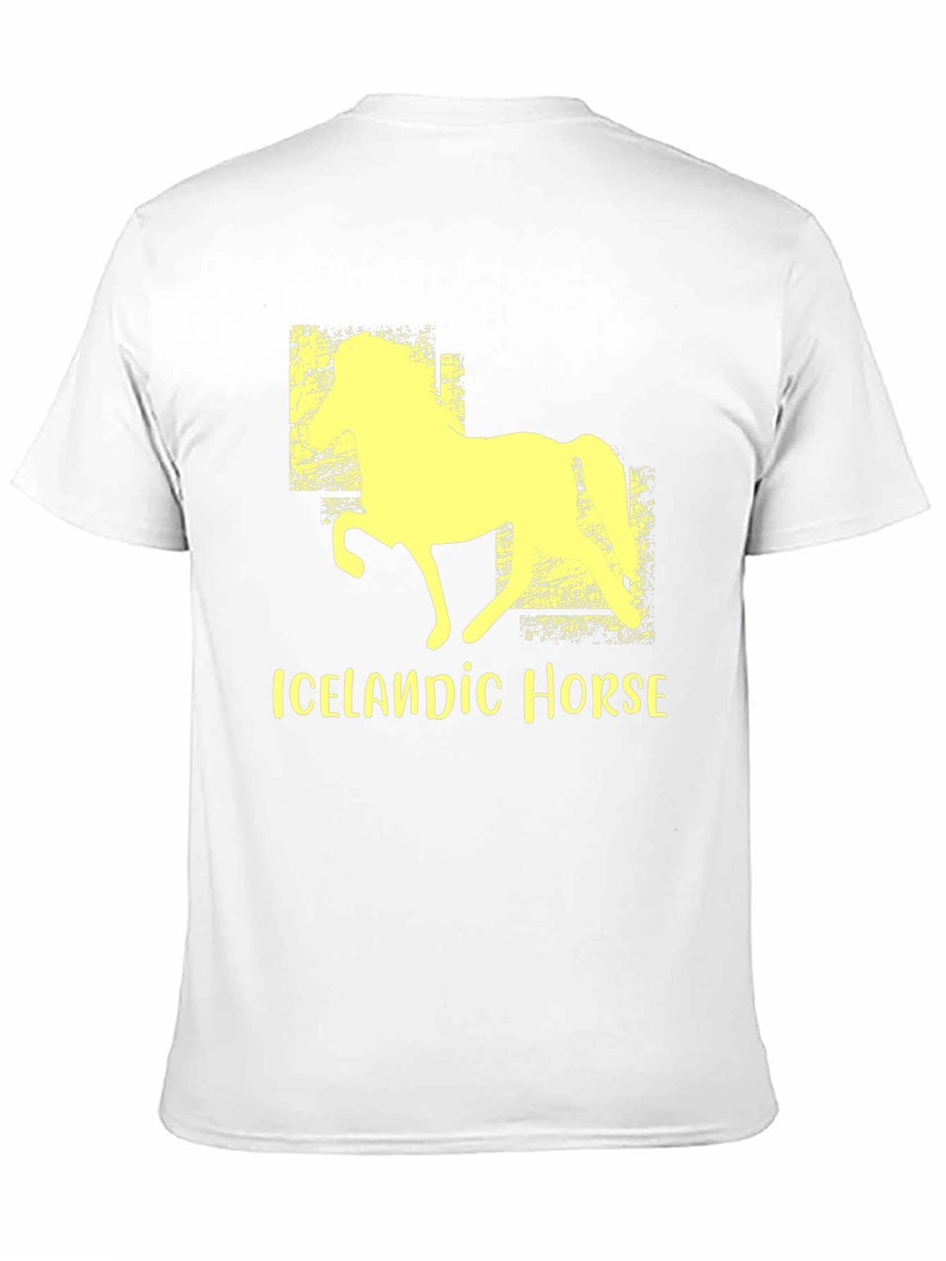 Icelandic Horse Graphic Tee - Black Unisex T-Shirt