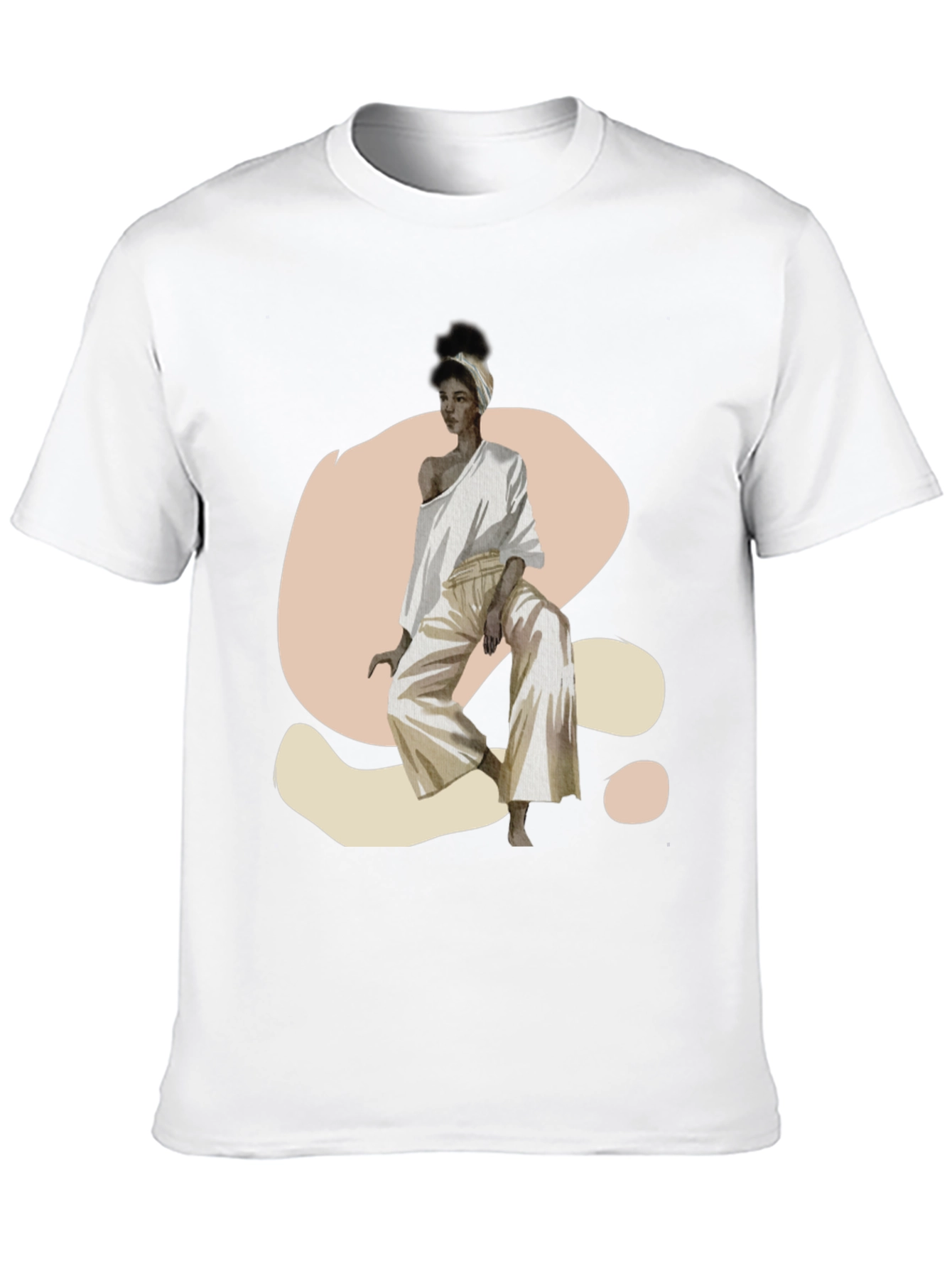 Stylish Woman Graphic Print T-Shirt