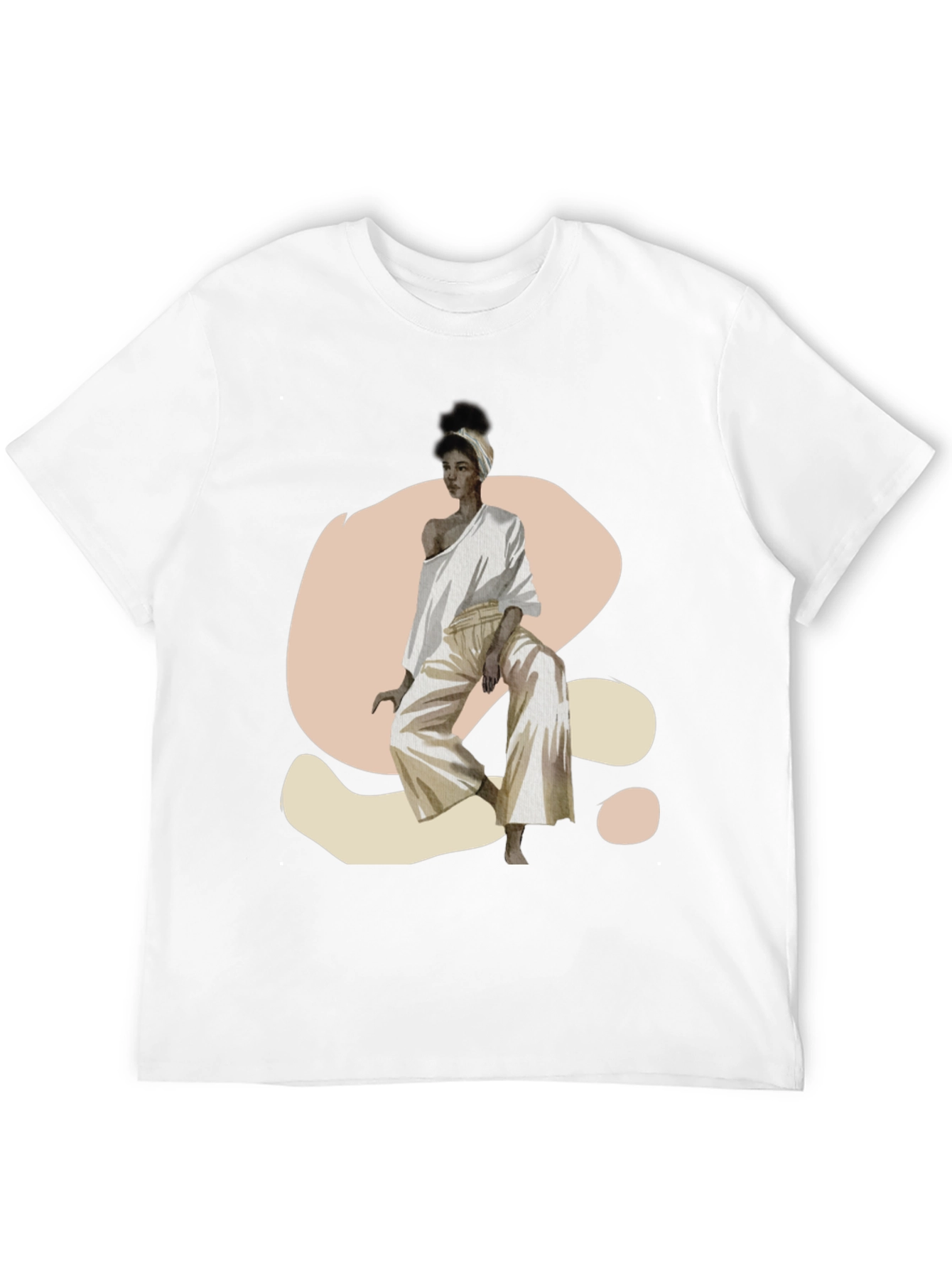 Stylish Woman Graphic Print T-Shirt
