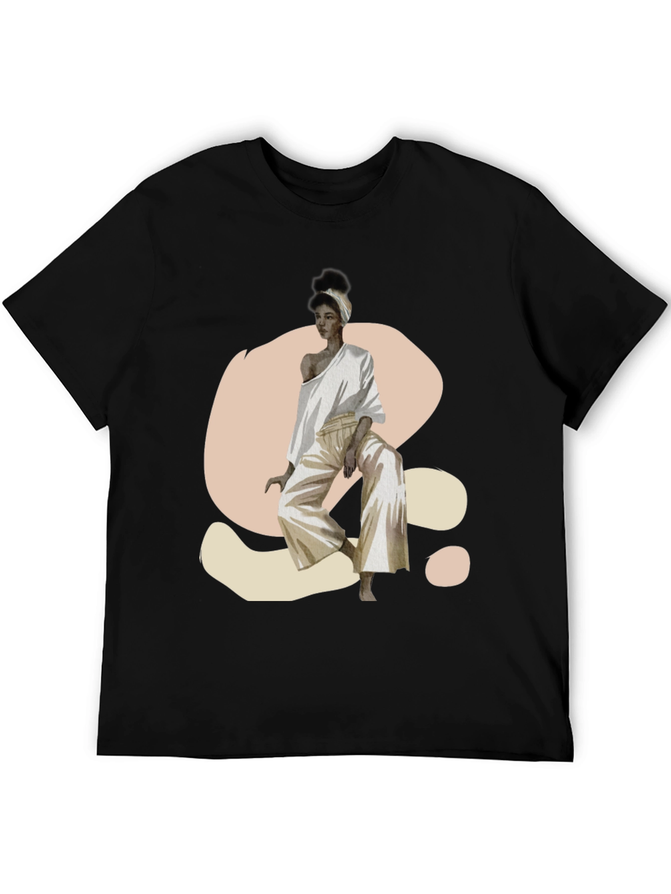 Stylish Woman Graphic Print T-Shirt