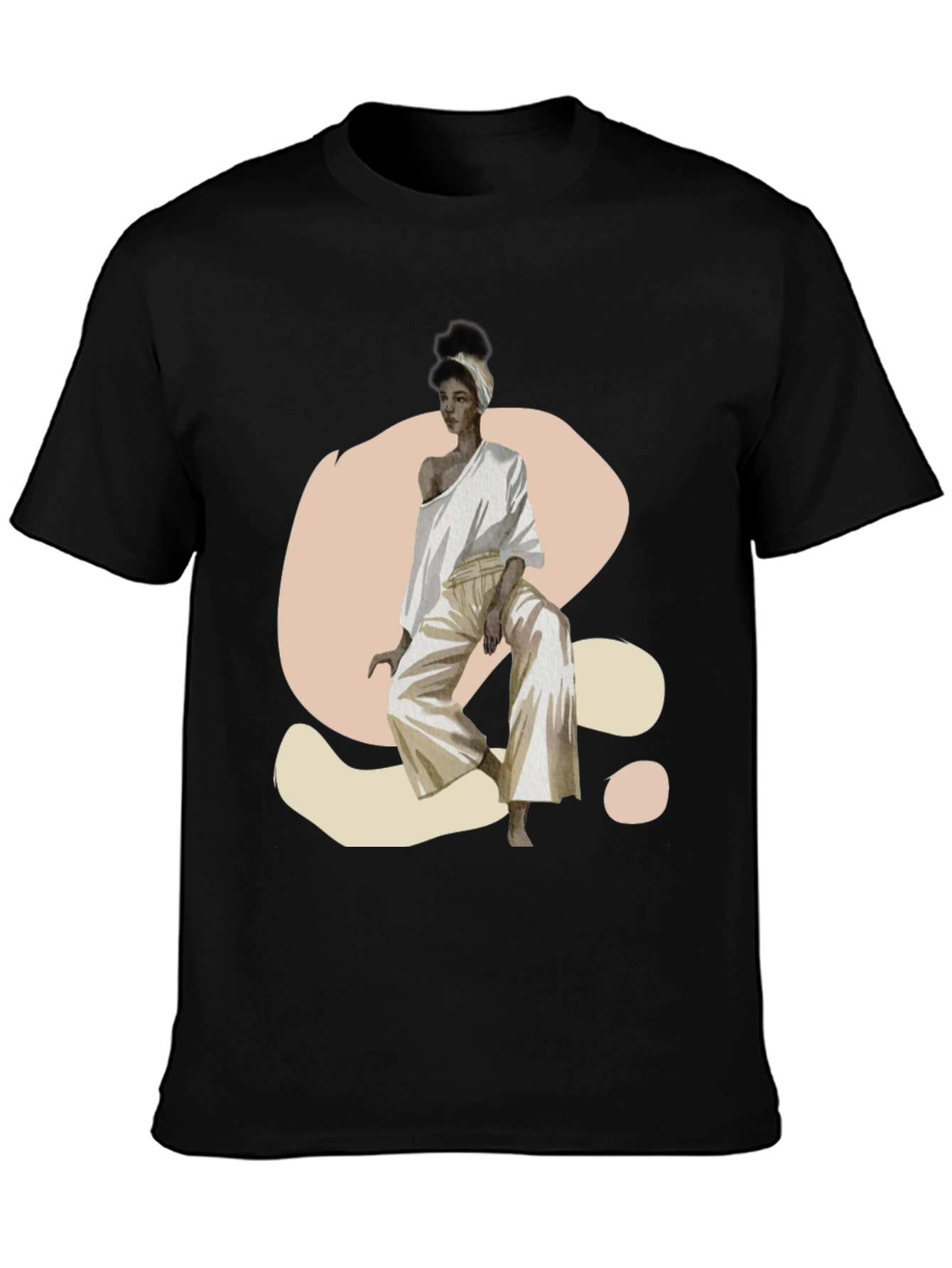 Stylish Woman Graphic Print T-Shirt