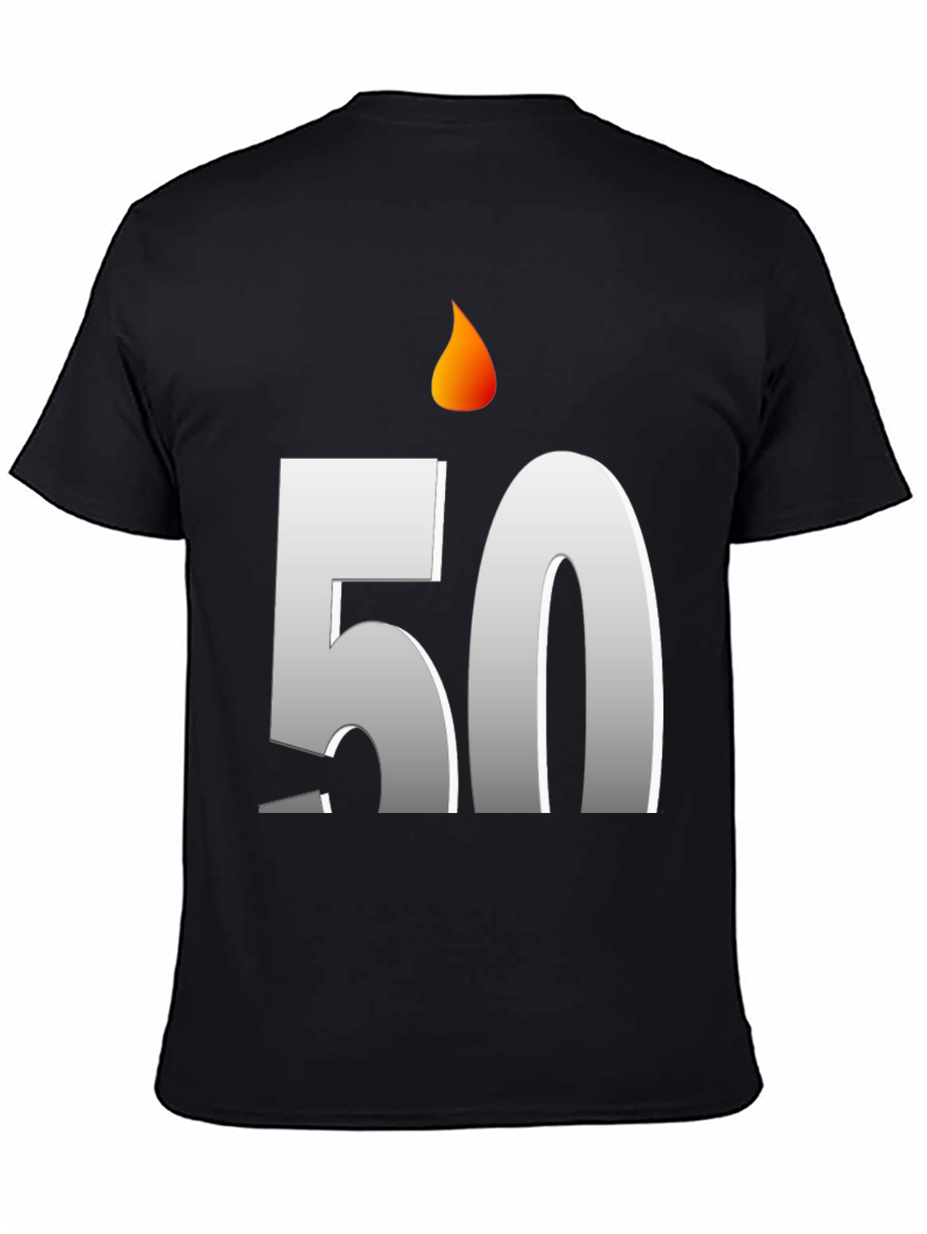 Birthday 50 Candle T-Shirt - Celebrate in Style!