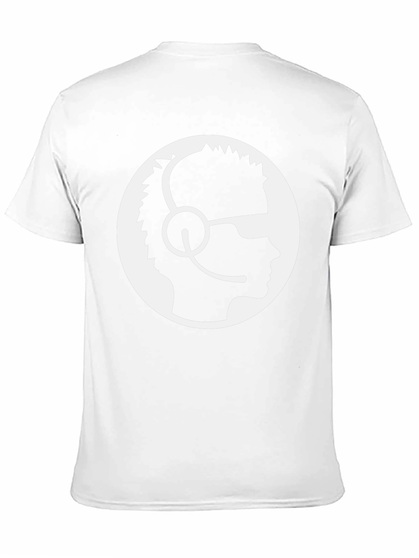 Gamer Profile T-Shirt - Black Headset Design