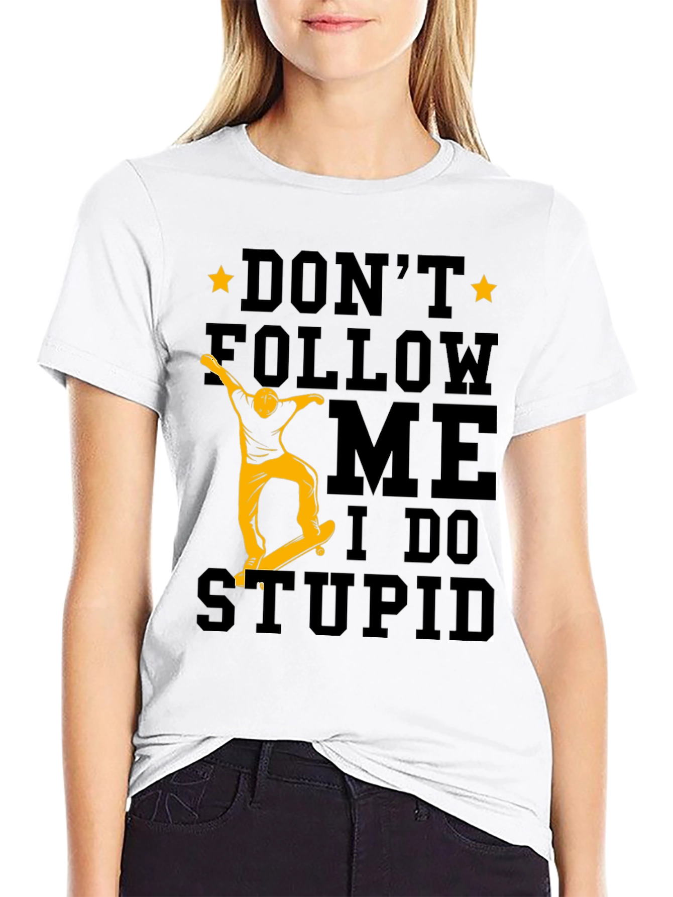 Dont Follow Me Skateboard Graphic Tee
