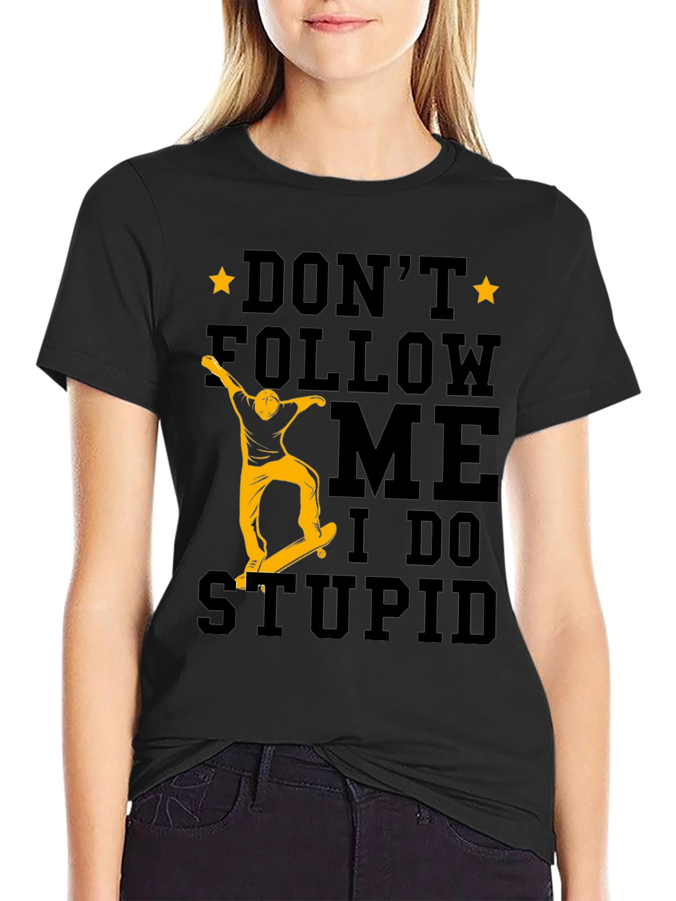 Dont Follow Me Skateboard Graphic Tee