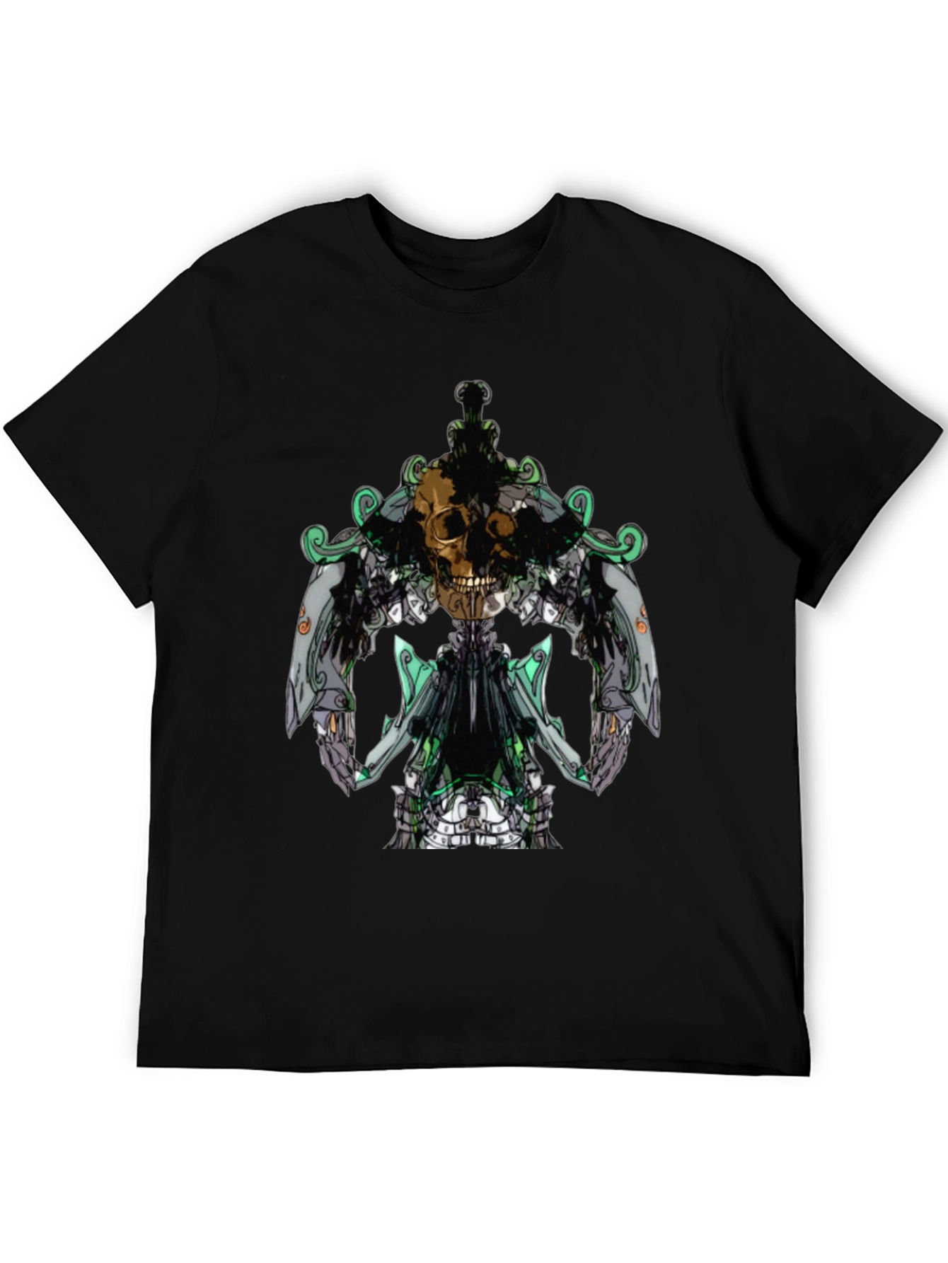 Skull Emblem Black T-Shirt
