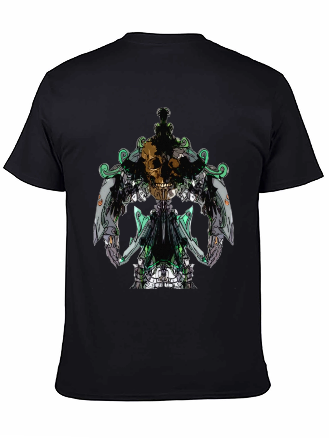 Skull Emblem Black T-Shirt