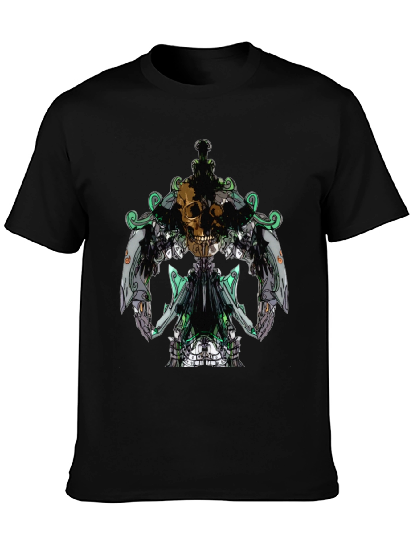 Skull Emblem Black T-Shirt
